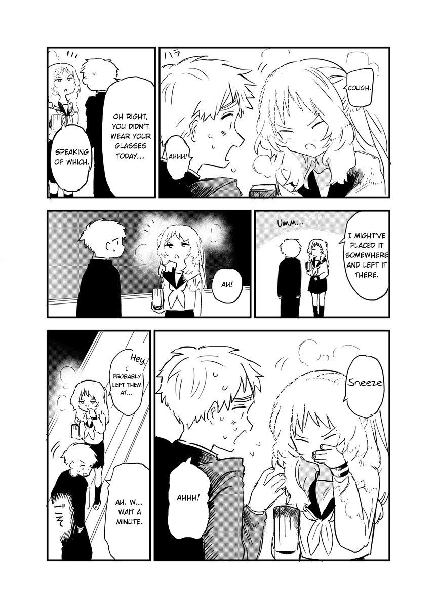The Girl I Like Forgot Her Glasses chapter 50 page 4