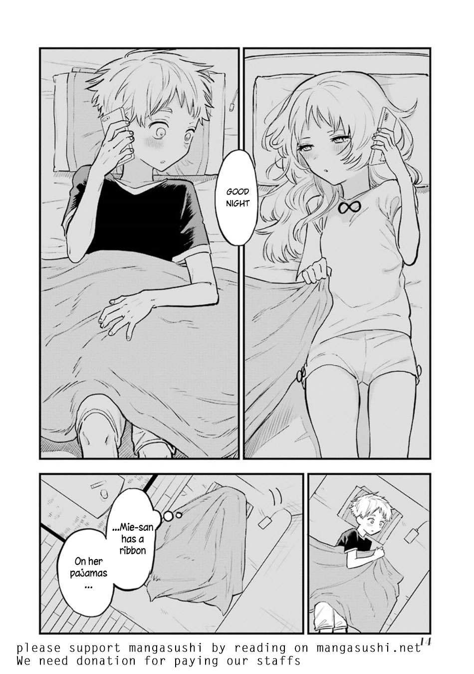 The Girl I Like Forgot Her Glasses chapter 53 page 18
