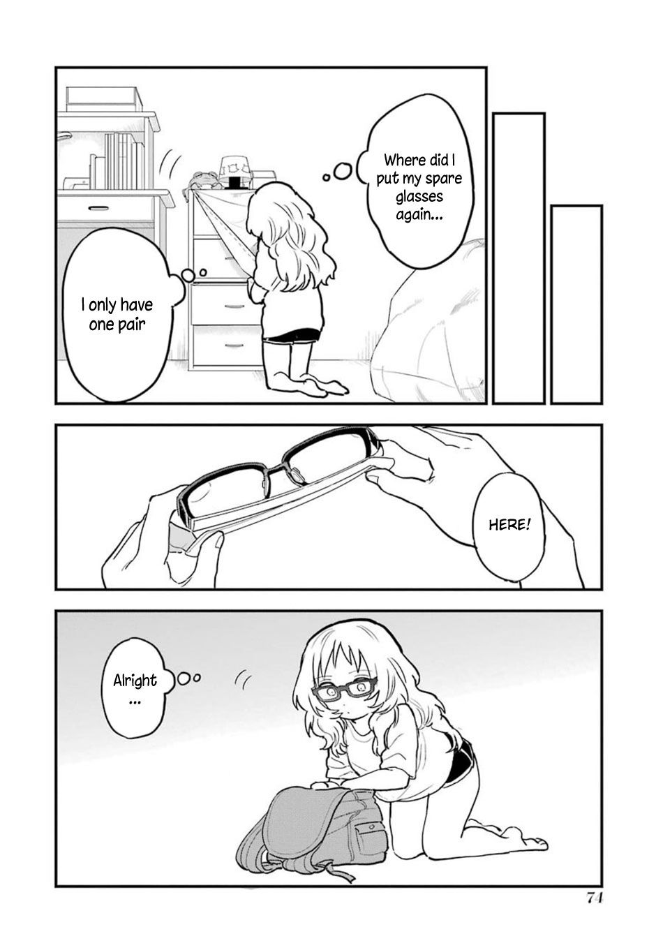 The Girl I Like Forgot Her Glasses chapter 56 page 16