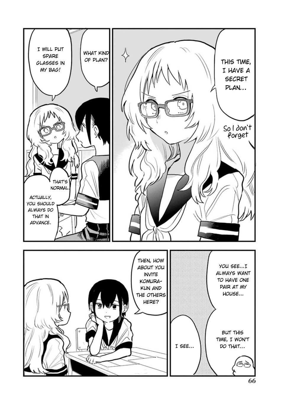 The Girl I Like Forgot Her Glasses chapter 56 page 8