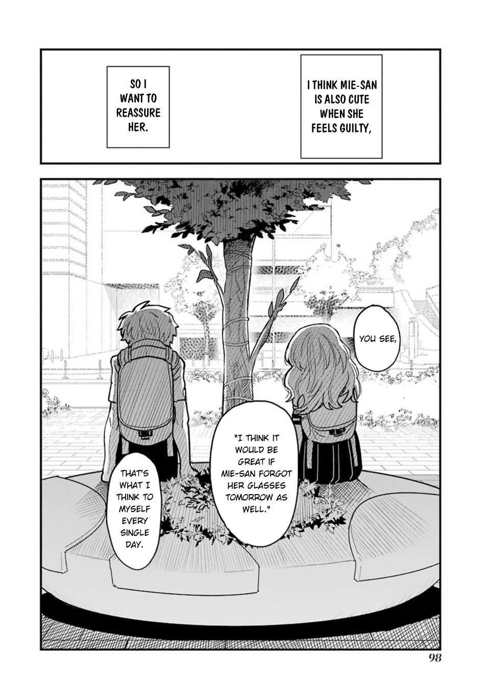 The Girl I Like Forgot Her Glasses chapter 57 page 15