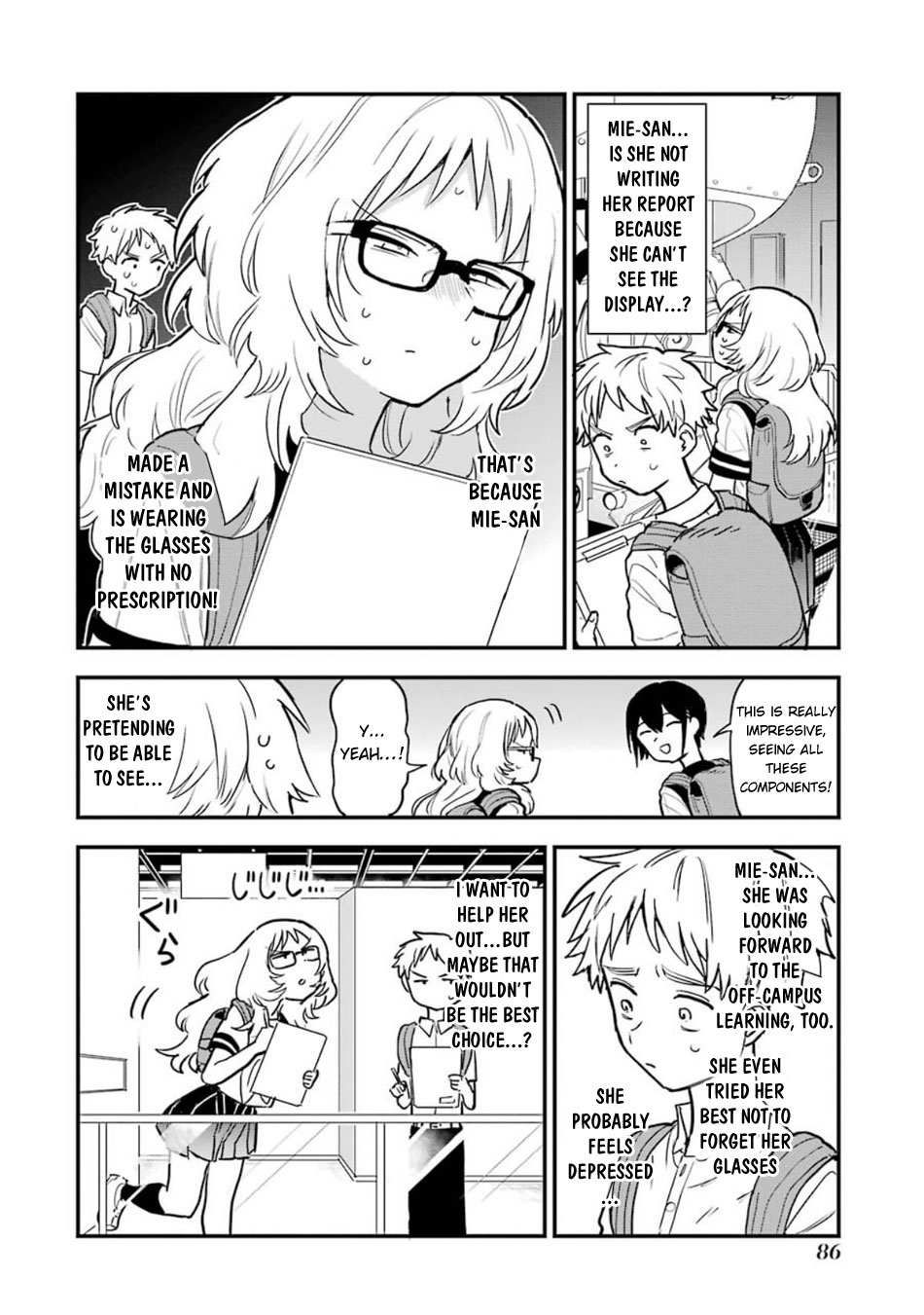 The Girl I Like Forgot Her Glasses chapter 57 page 3