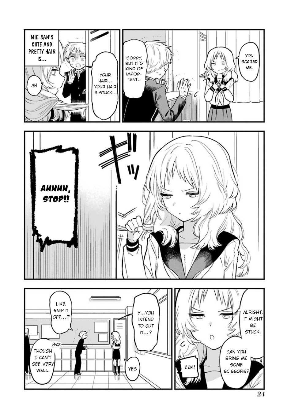 The Girl I Like Forgot Her Glasses chapter 58 page 3