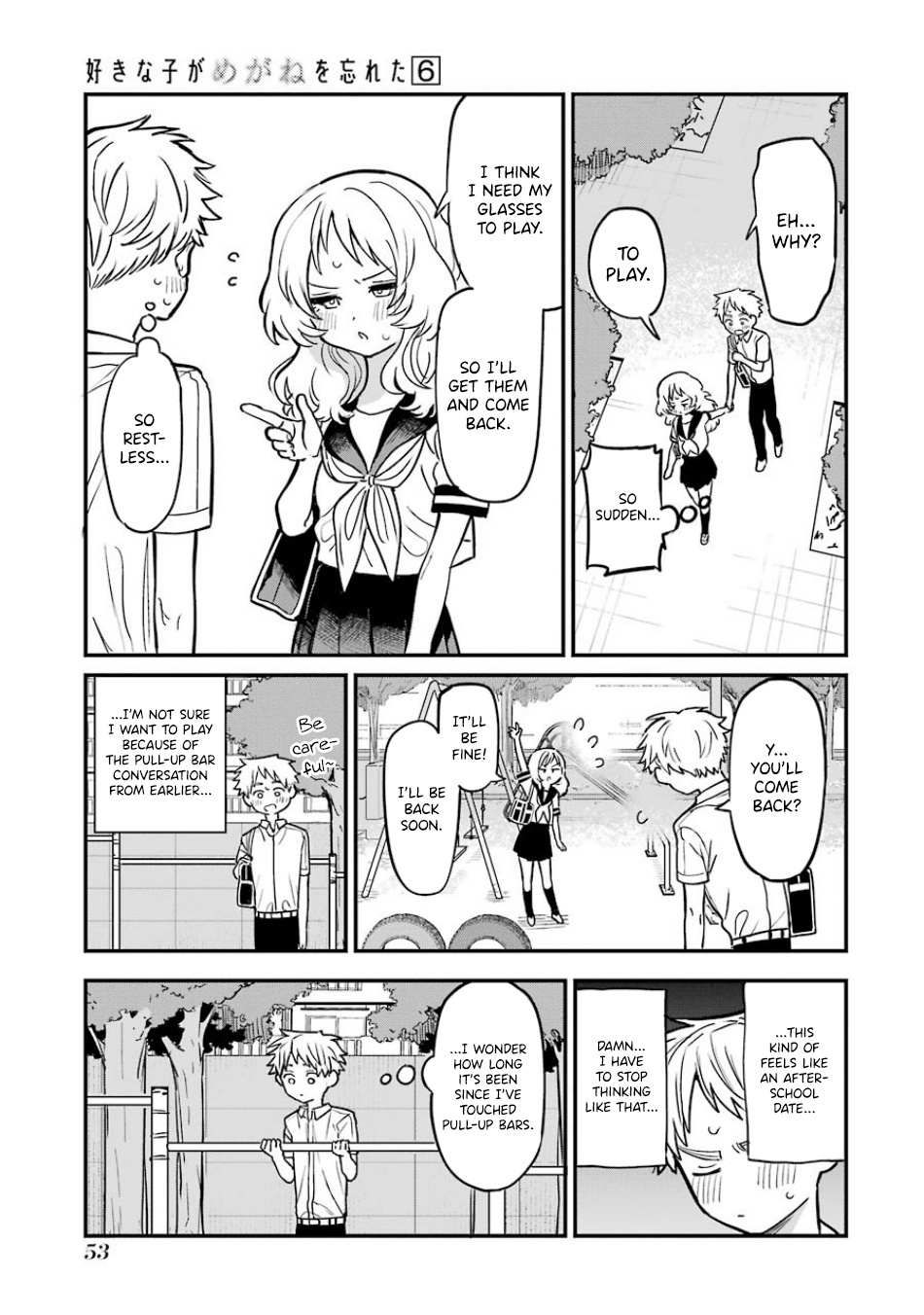 The Girl I Like Forgot Her Glasses chapter 60 page 12