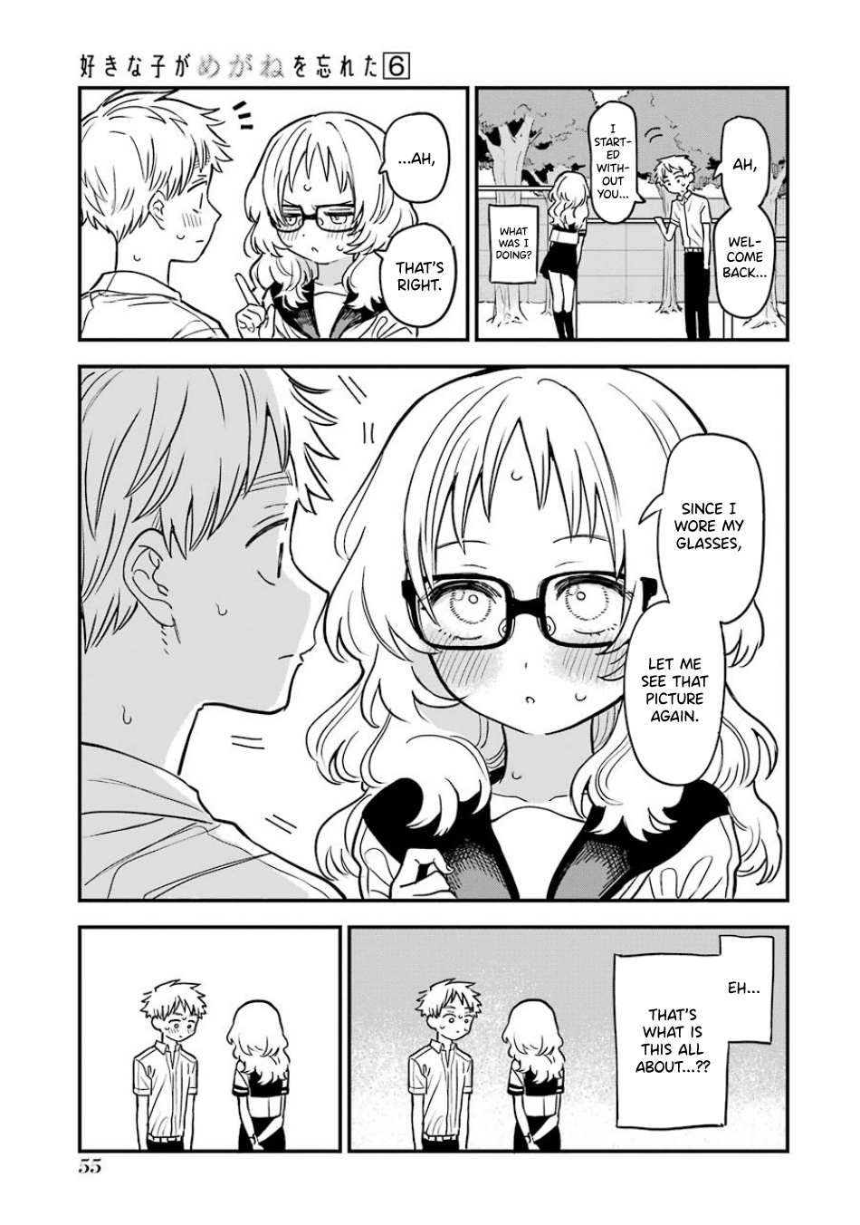 The Girl I Like Forgot Her Glasses chapter 60 page 14