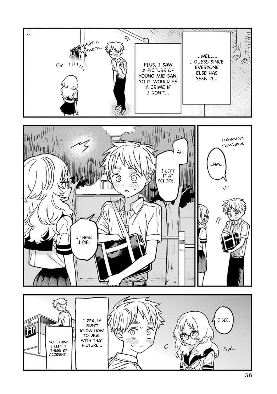 The Girl I Like Forgot Her Glasses chapter 60 page 15