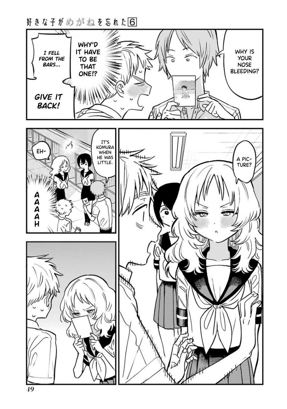 The Girl I Like Forgot Her Glasses chapter 60 page 8
