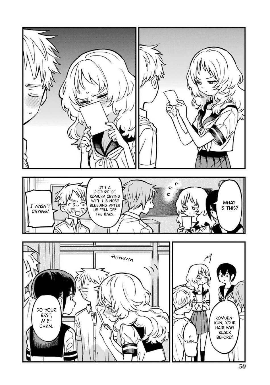 The Girl I Like Forgot Her Glasses chapter 60 page 9
