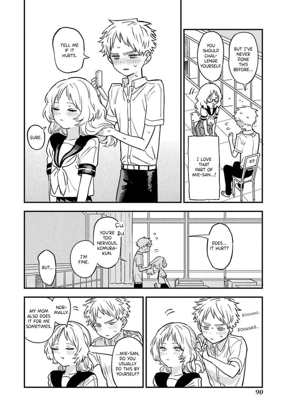 The Girl I Like Forgot Her Glasses chapter 65 page 4