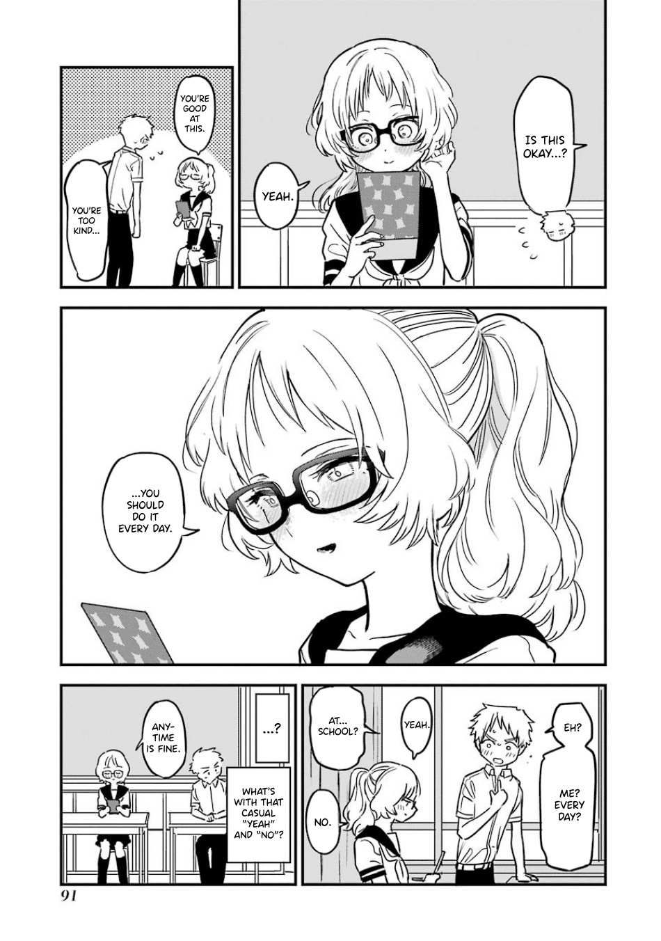 The Girl I Like Forgot Her Glasses chapter 65 page 5