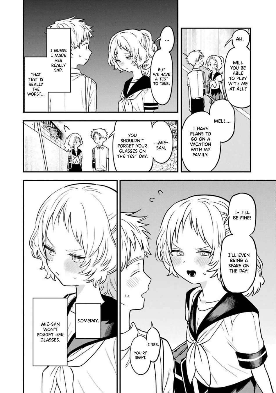 The Girl I Like Forgot Her Glasses chapter 67 page 14