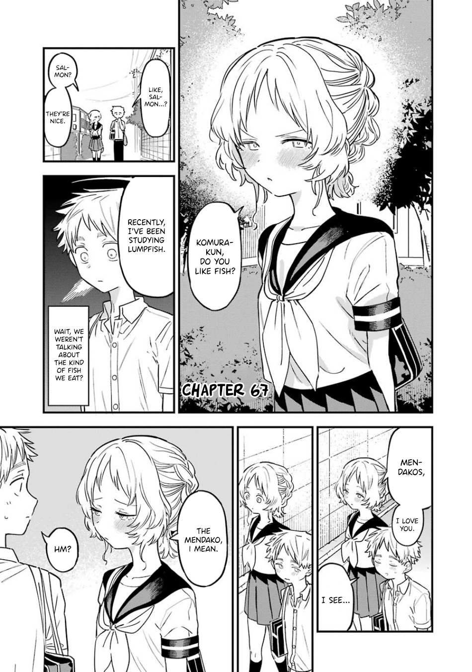 The Girl I Like Forgot Her Glasses chapter 67 page 3