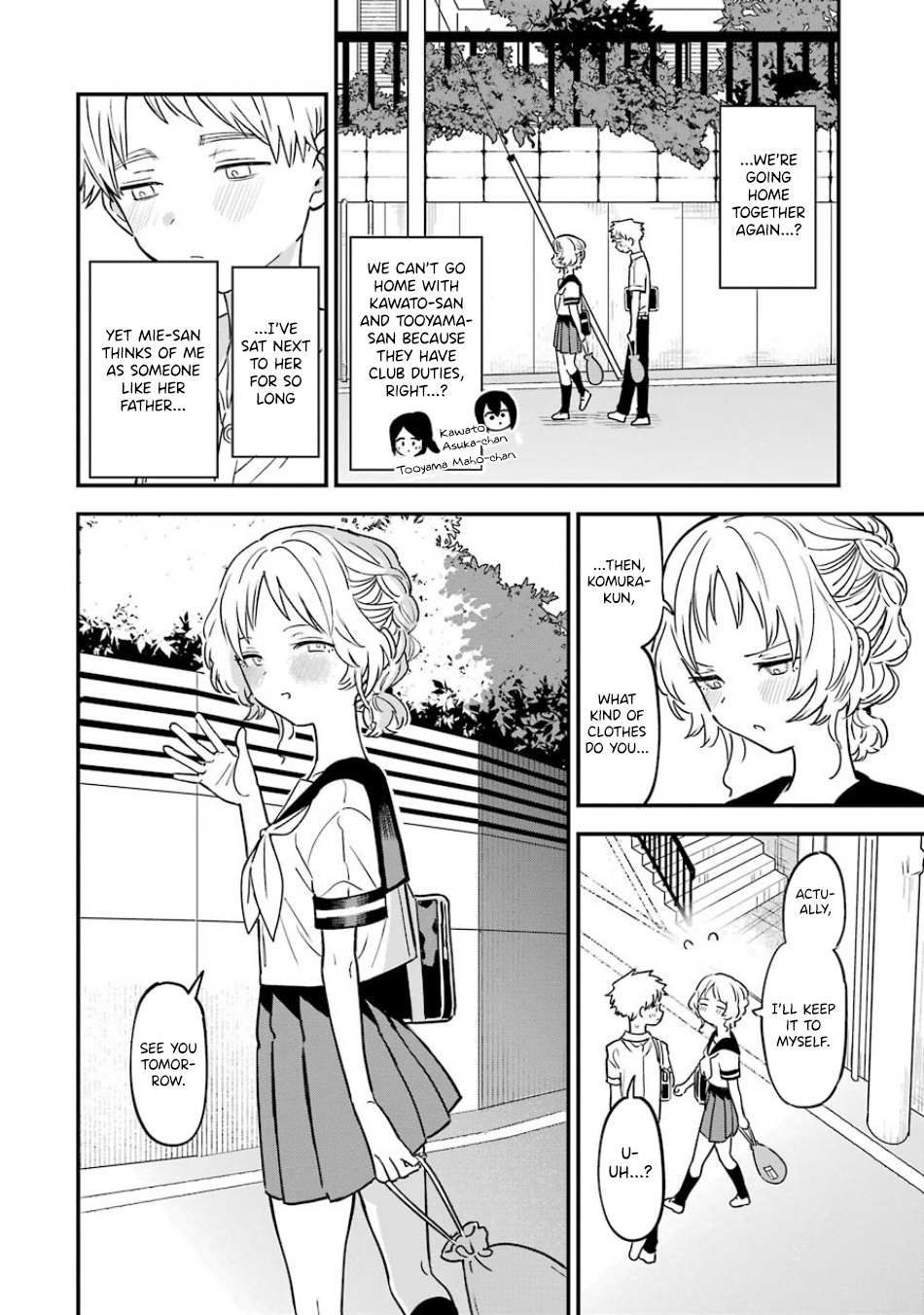 The Girl I Like Forgot Her Glasses chapter 67 page 4