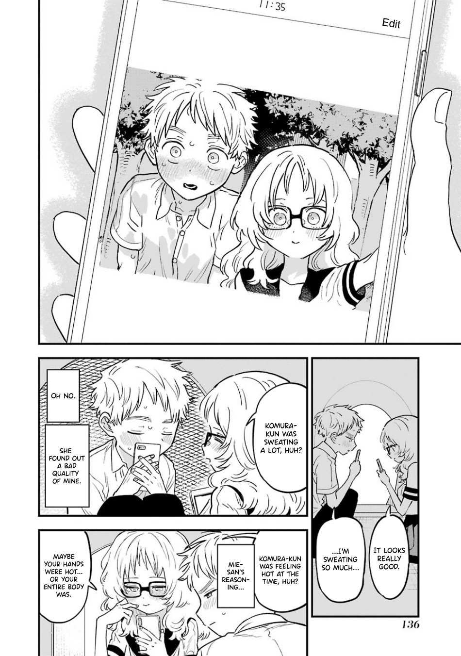 The Girl I Like Forgot Her Glasses chapter 68 page 12