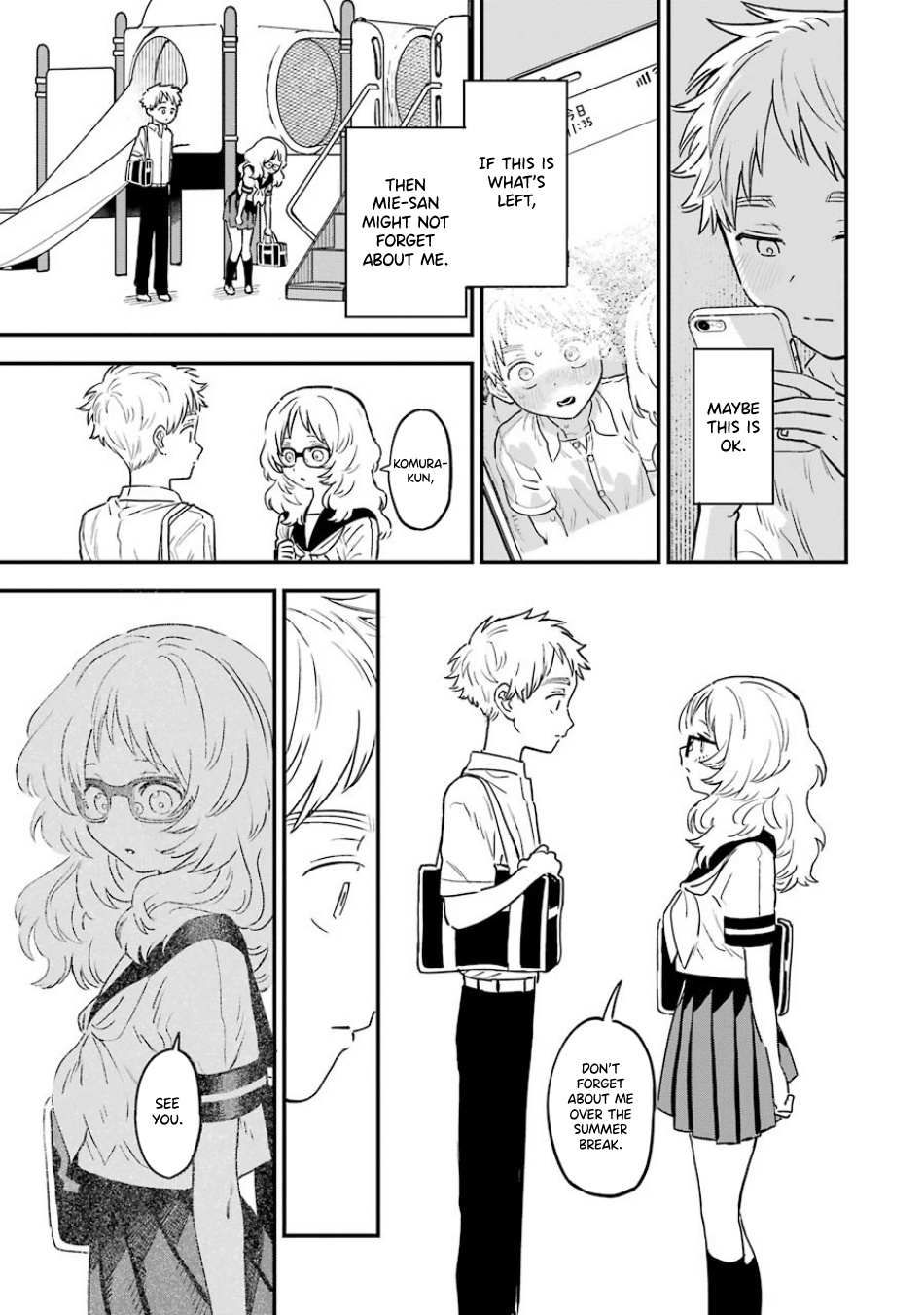 The Girl I Like Forgot Her Glasses chapter 68 page 13