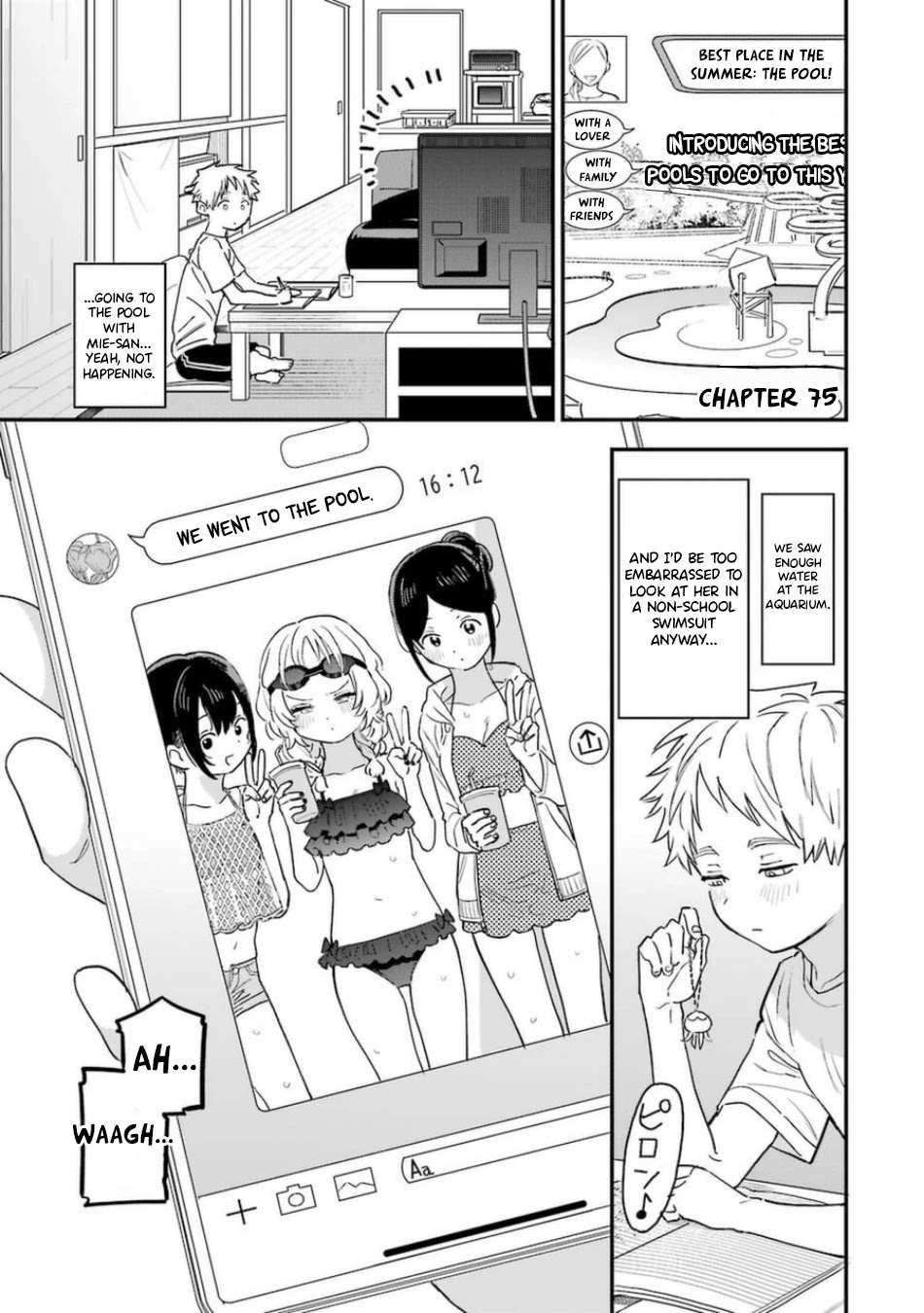 The Girl I Like Forgot Her Glasses chapter 75 page 7