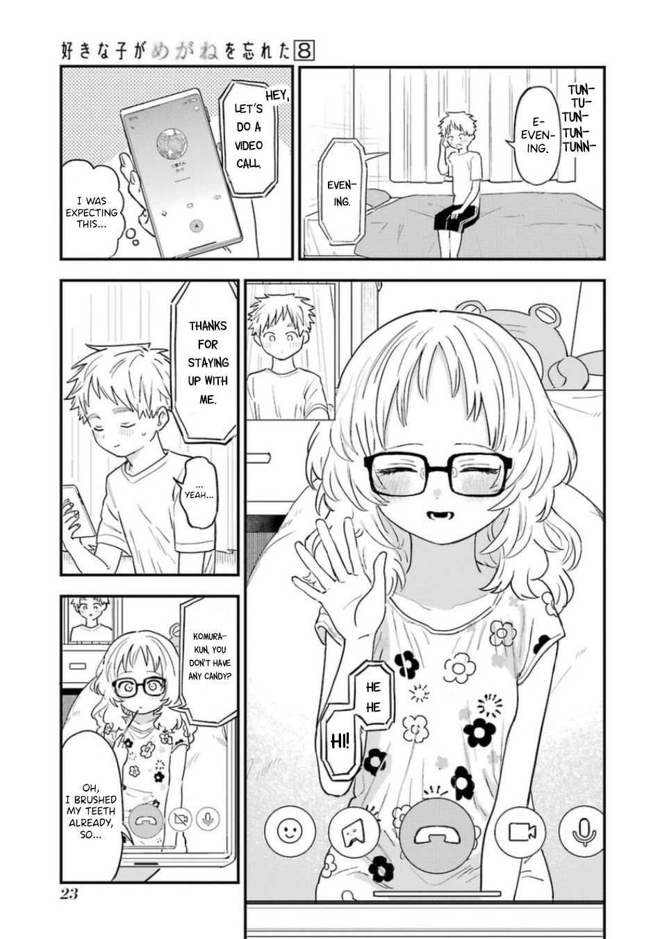 The Girl I Like Forgot Her Glasses chapter 76 page 6