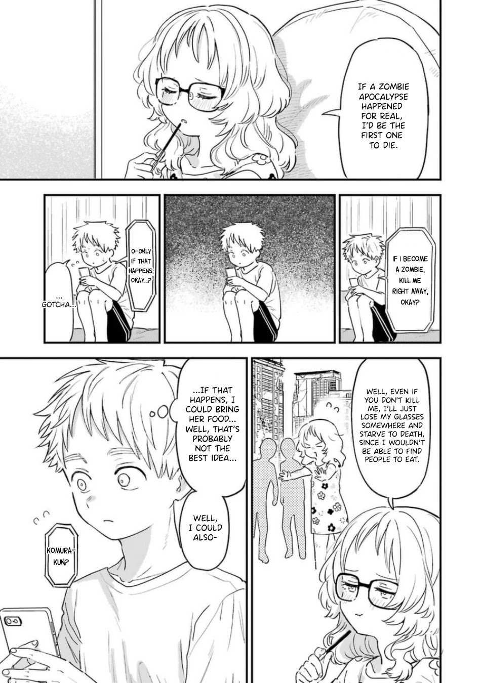 The Girl I Like Forgot Her Glasses chapter 76 page 8
