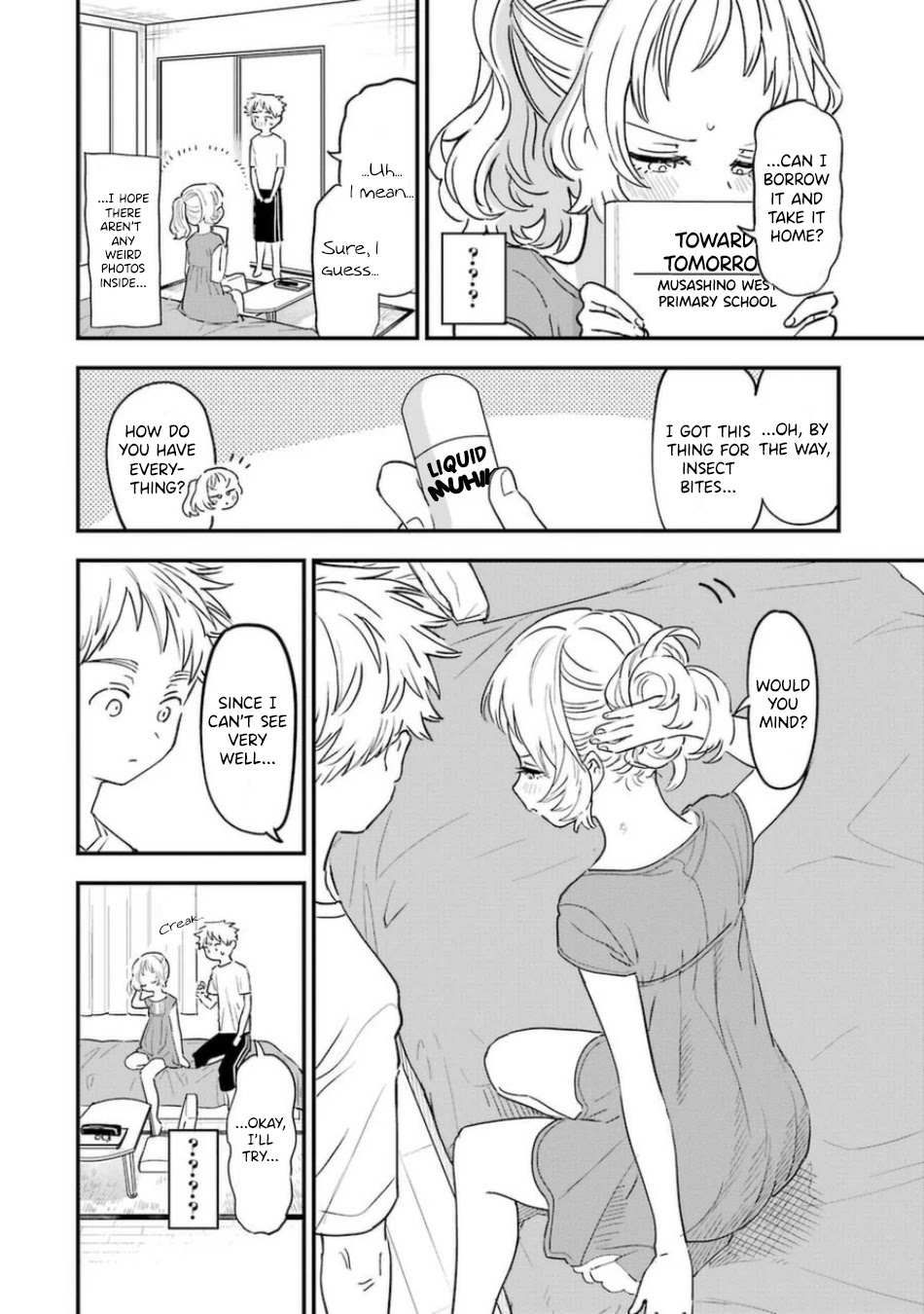 The Girl I Like Forgot Her Glasses chapter 78 page 8