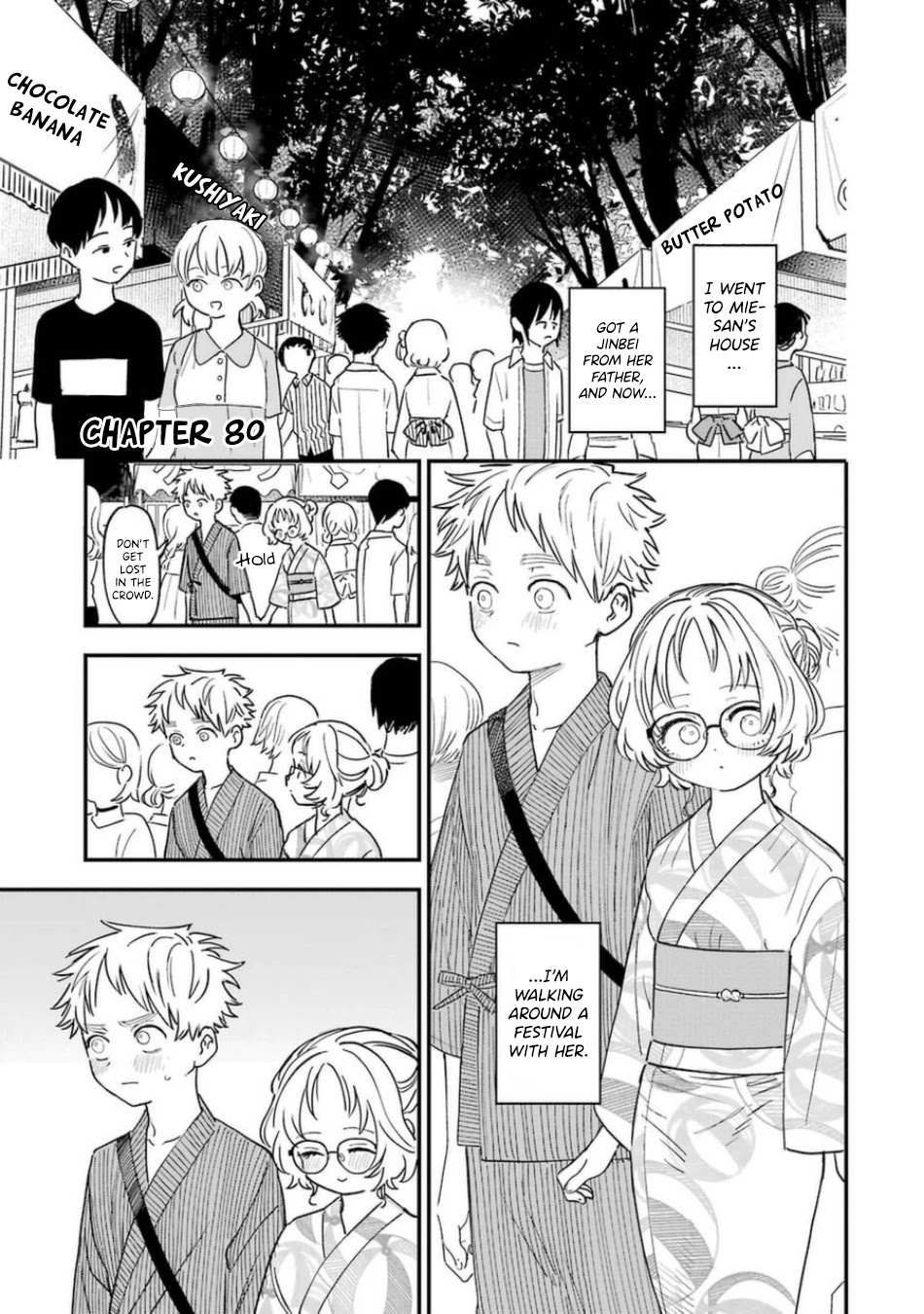 The Girl I Like Forgot Her Glasses chapter 80 page 2