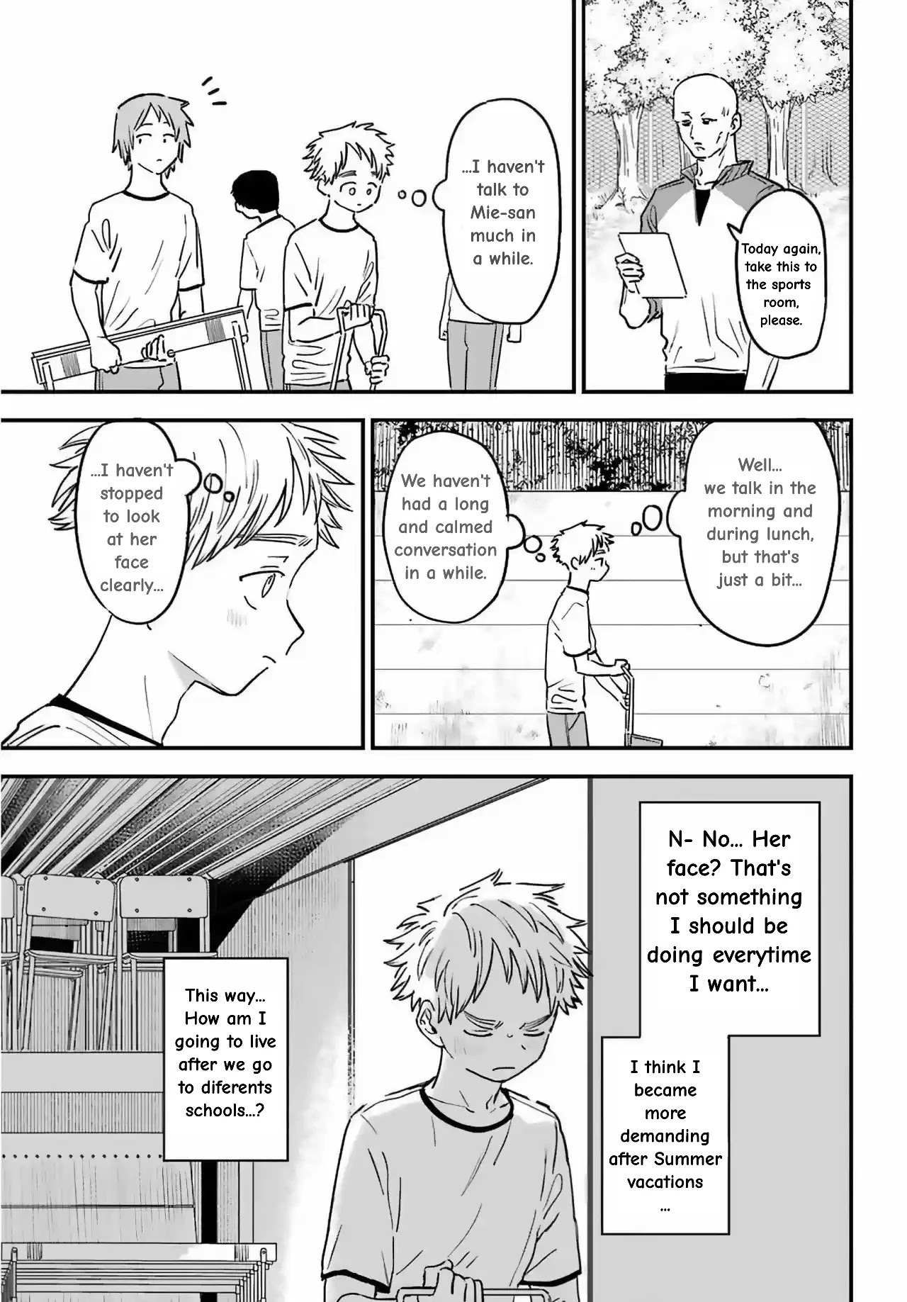 The Girl I Like Forgot Her Glasses chapter 83 page 14