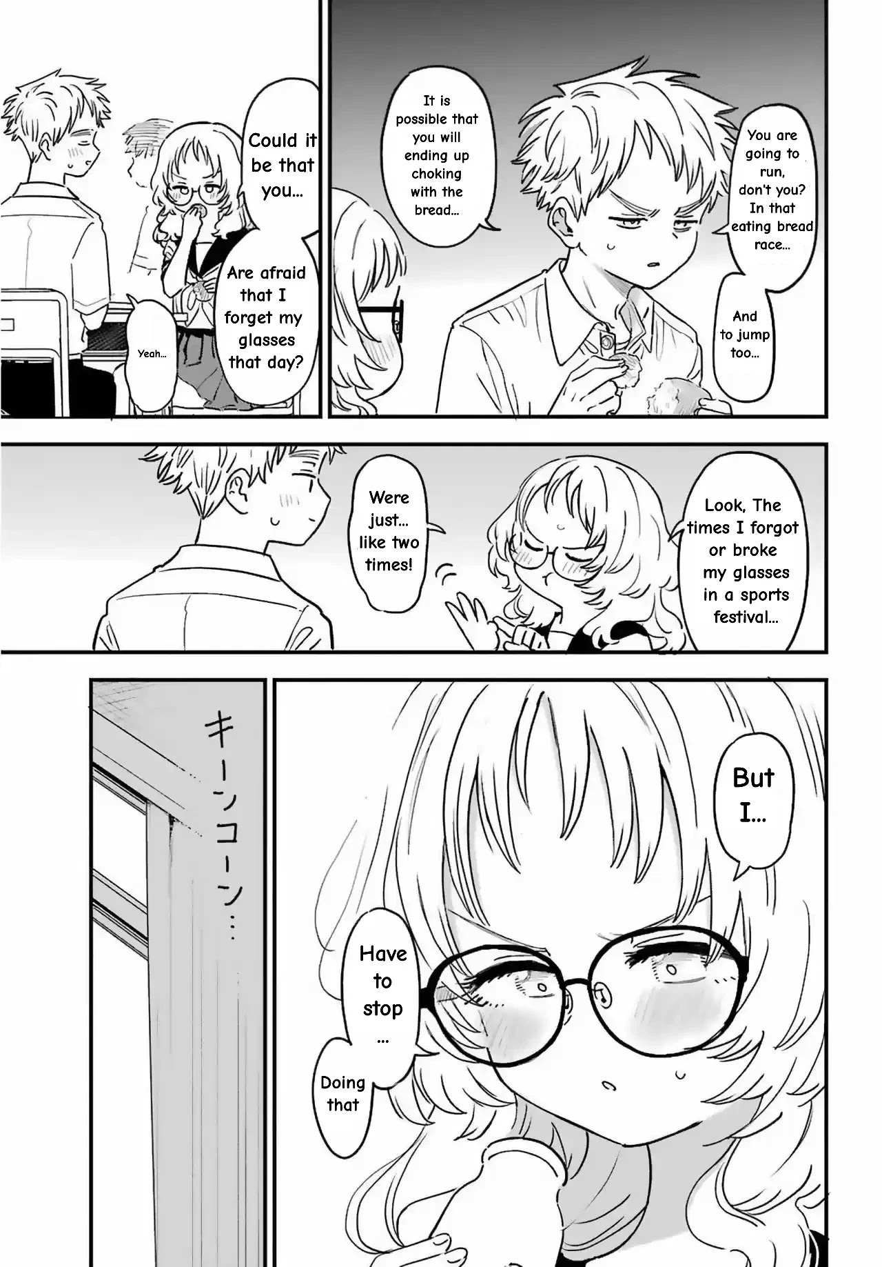 The Girl I Like Forgot Her Glasses chapter 83 page 4