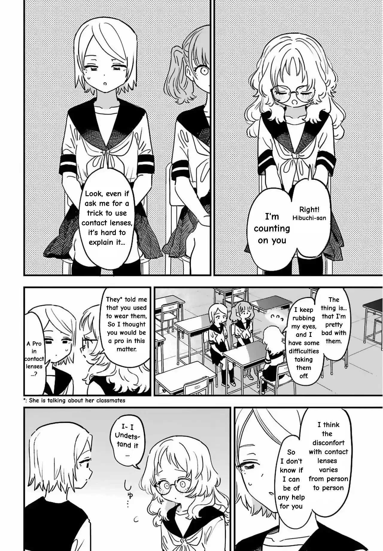 The Girl I Like Forgot Her Glasses chapter 83 page 7