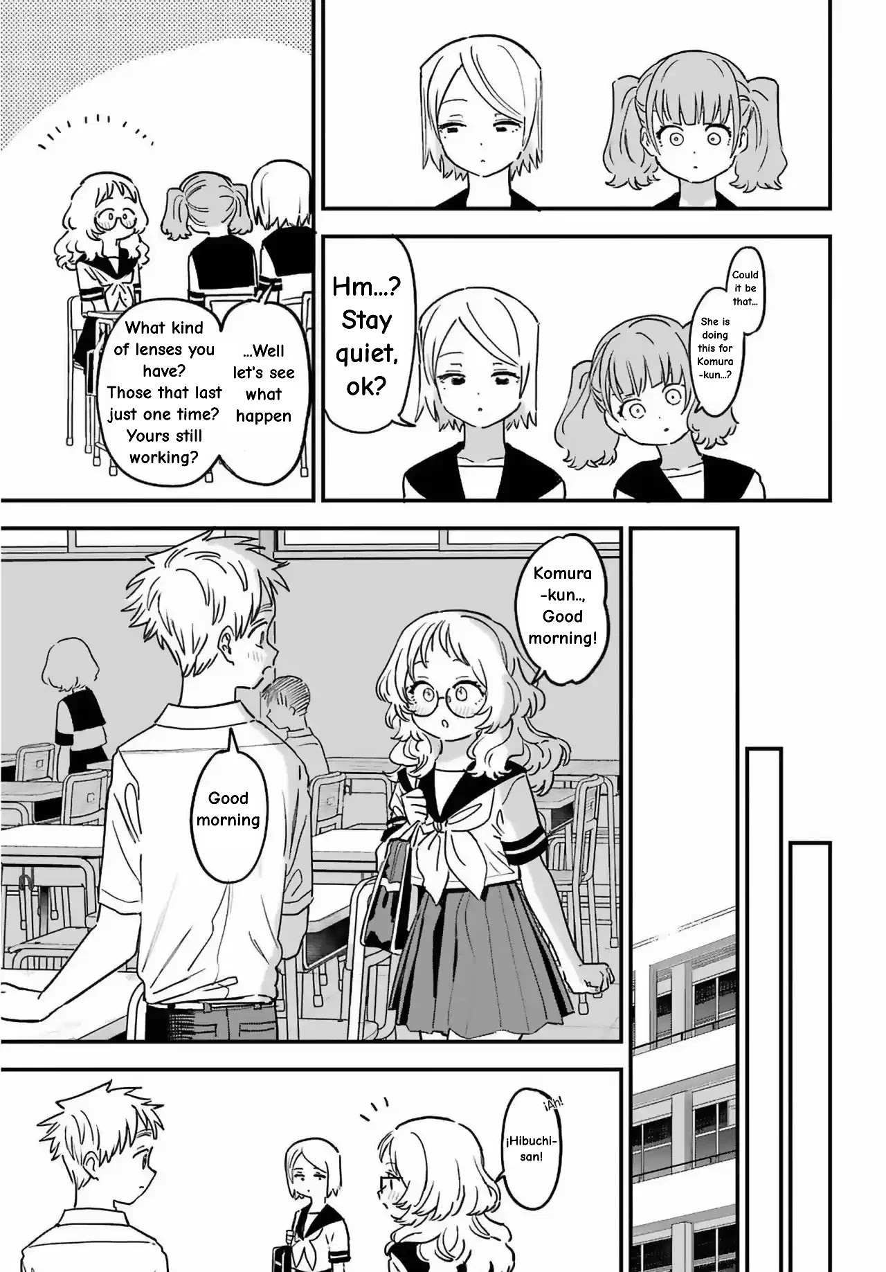 The Girl I Like Forgot Her Glasses chapter 83 page 8