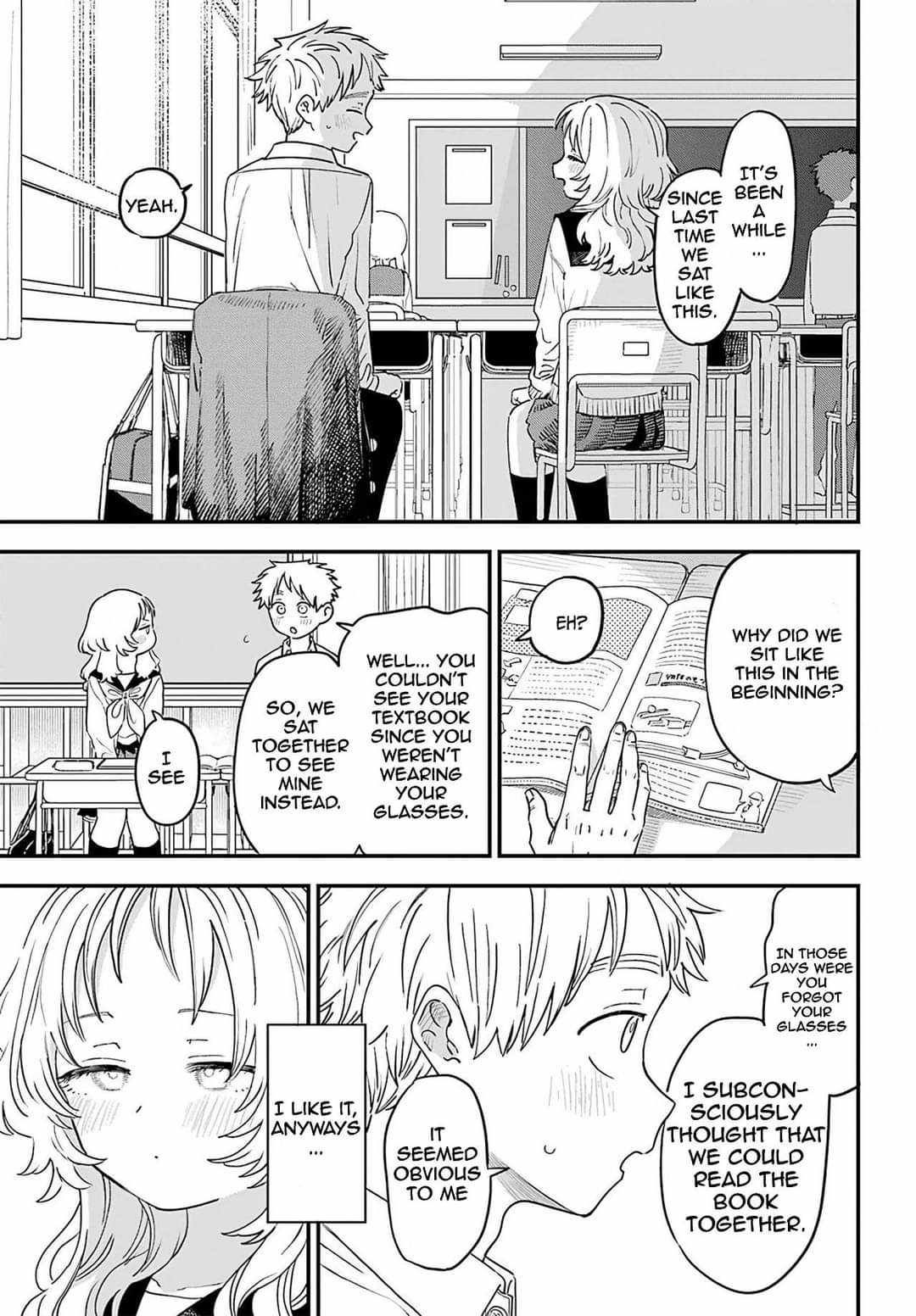 The Girl I Like Forgot Her Glasses chapter 87 page 11
