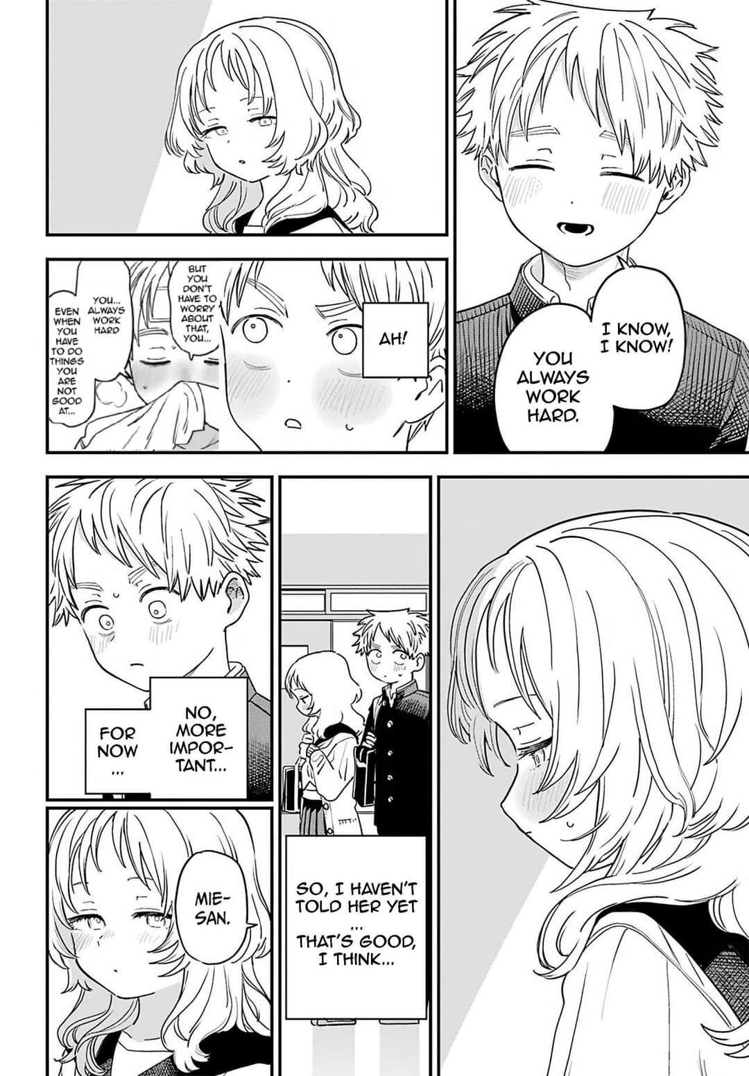 The Girl I Like Forgot Her Glasses chapter 87 page 18