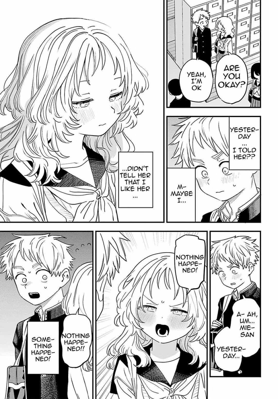 The Girl I Like Forgot Her Glasses chapter 87 page 3