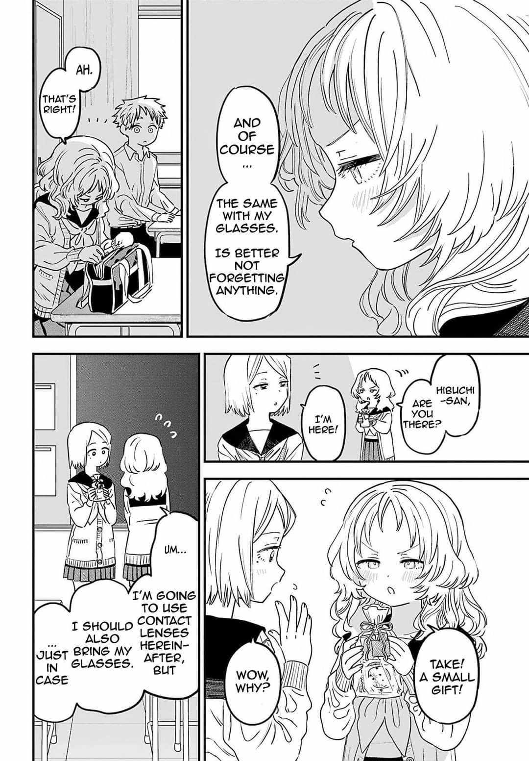 The Girl I Like Forgot Her Glasses chapter 87 page 8
