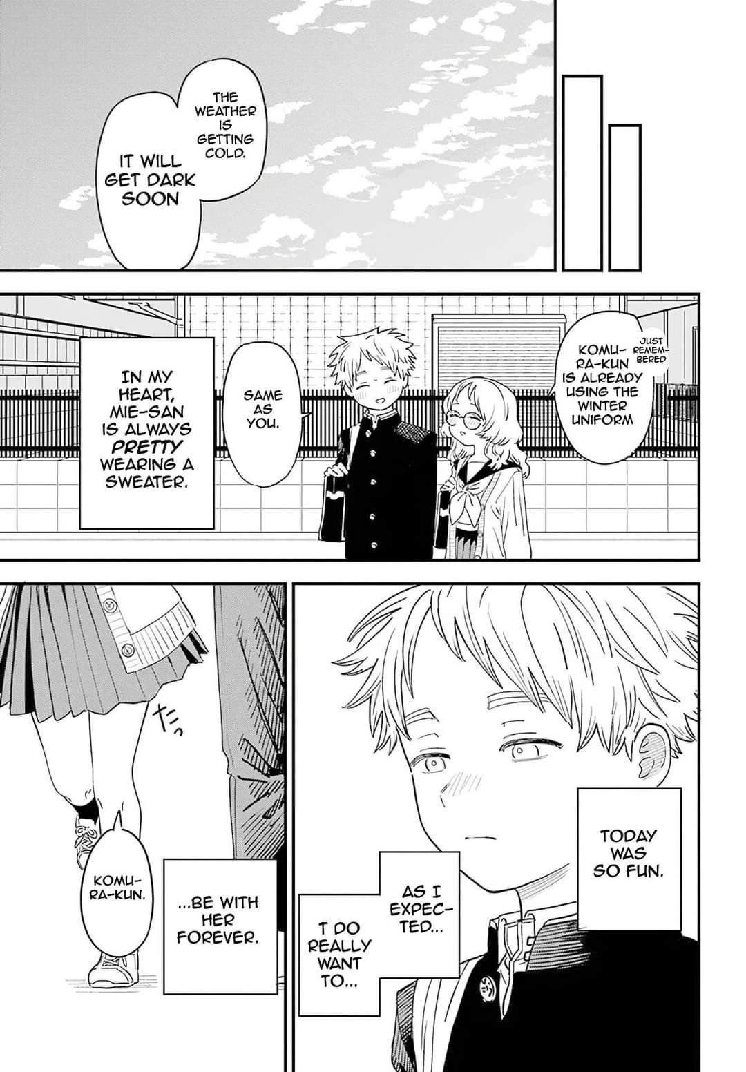 The Girl I Like Forgot Her Glasses chapter 88 page 13
