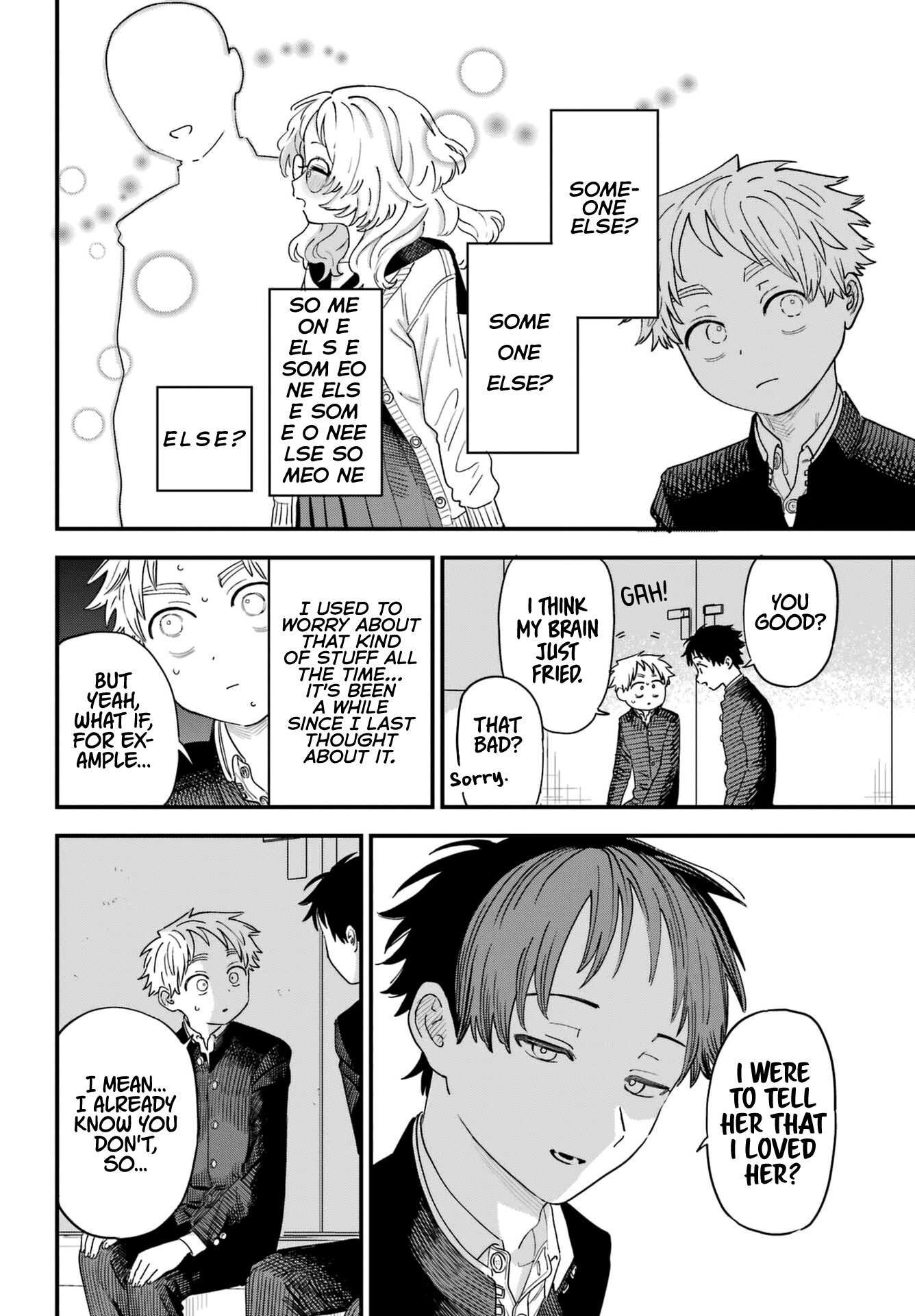 The Girl I Like Forgot Her Glasses chapter 90 page 17