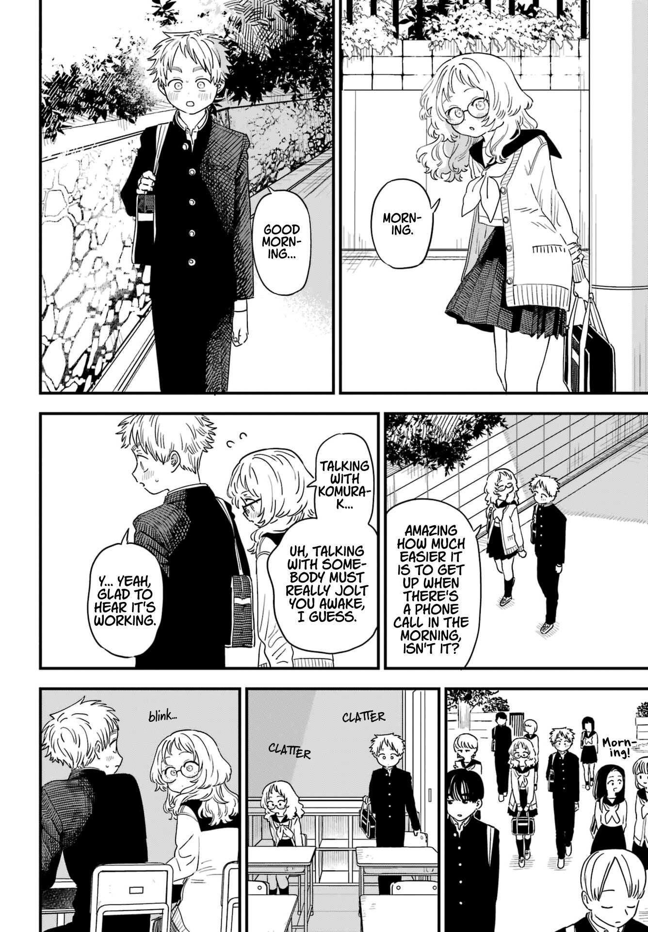 The Girl I Like Forgot Her Glasses chapter 90 page 7