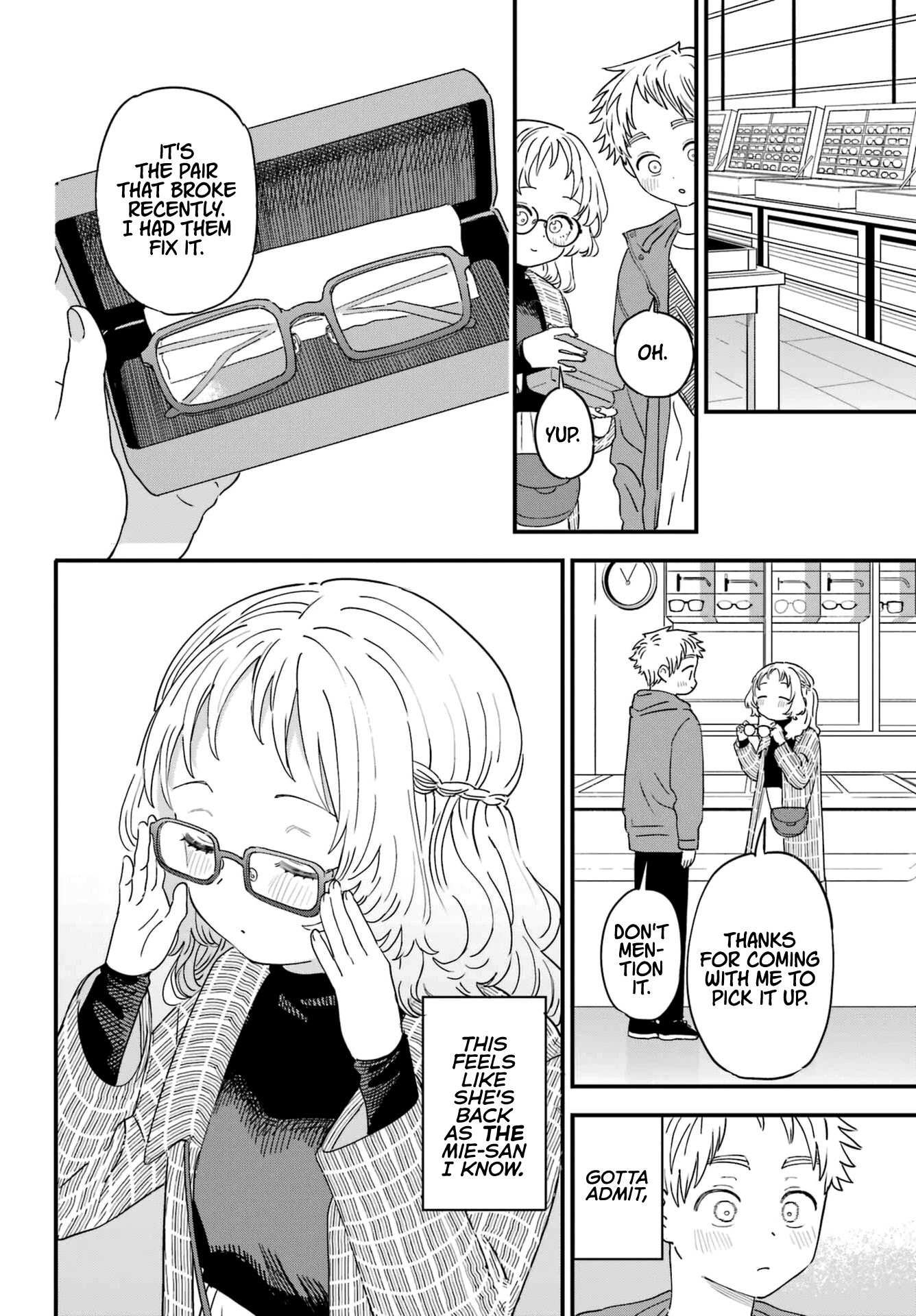 The Girl I Like Forgot Her Glasses chapter 91 page 4