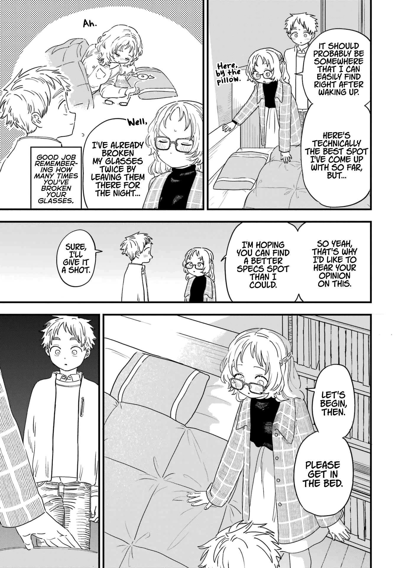 The Girl I Like Forgot Her Glasses chapter 92 page 3