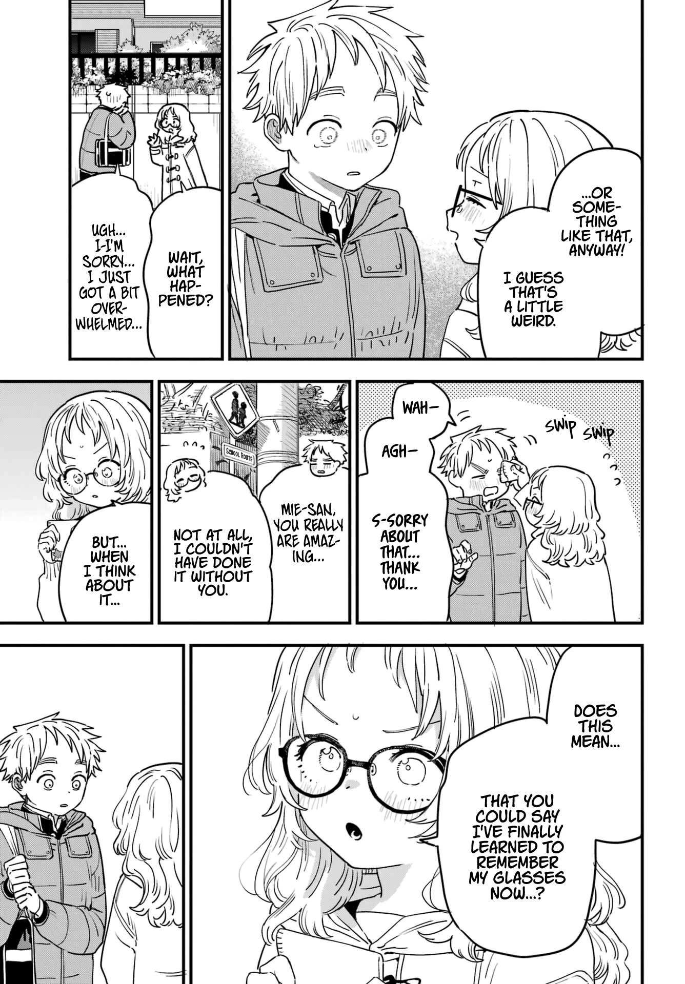 The Girl I Like Forgot Her Glasses chapter 93 page 3