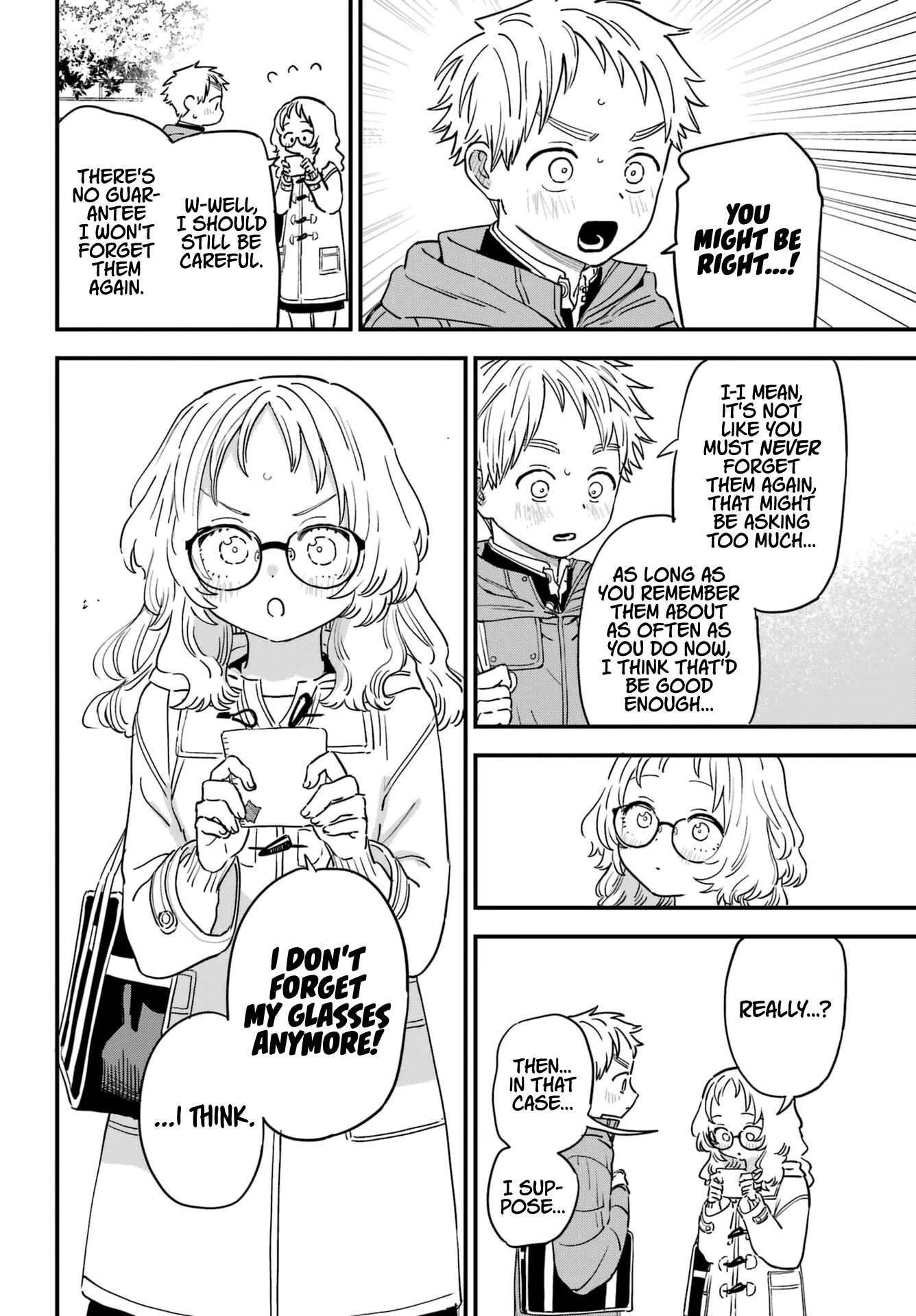 The Girl I Like Forgot Her Glasses chapter 93 page 4