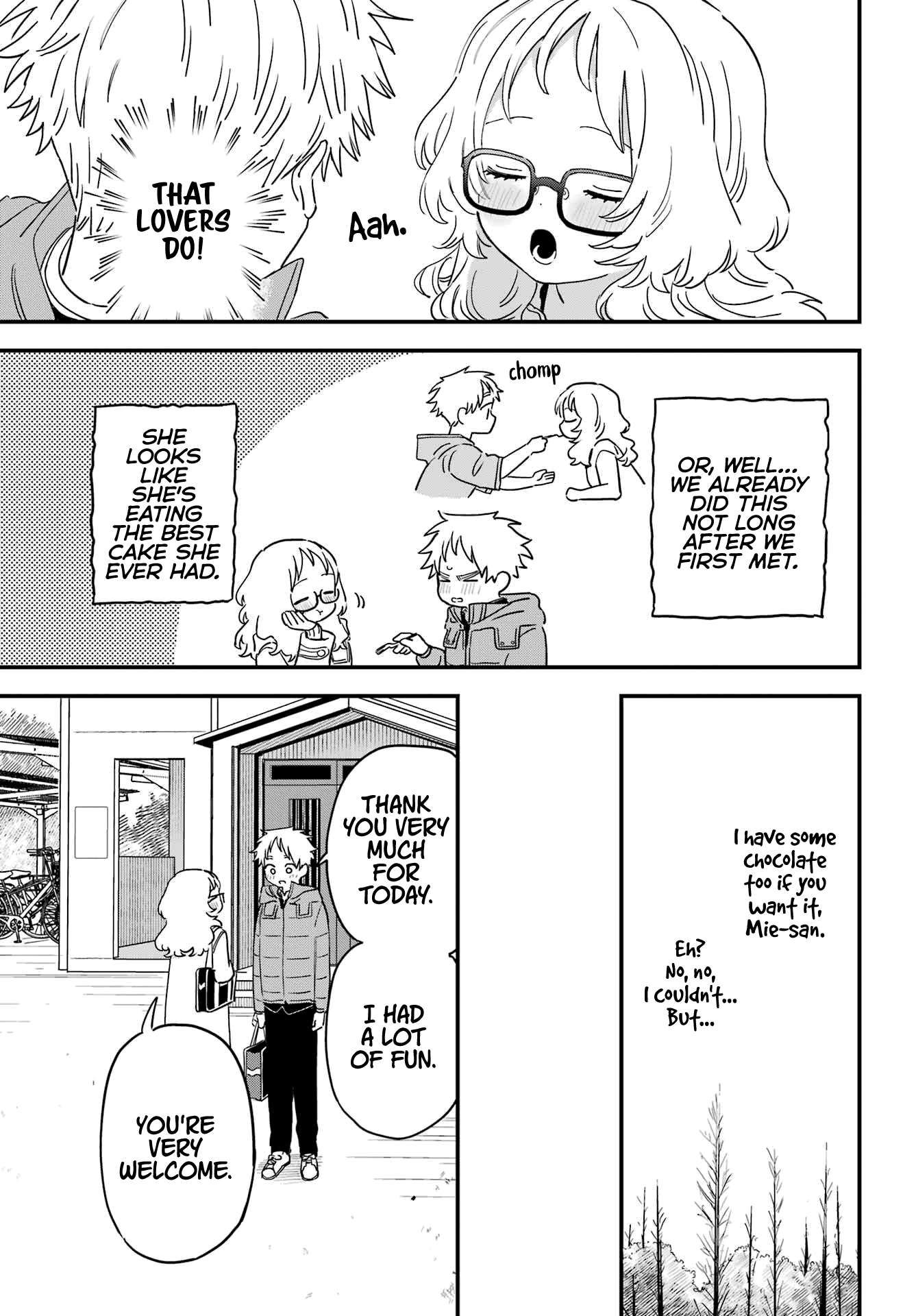 The Girl I Like Forgot Her Glasses chapter 96 page 16