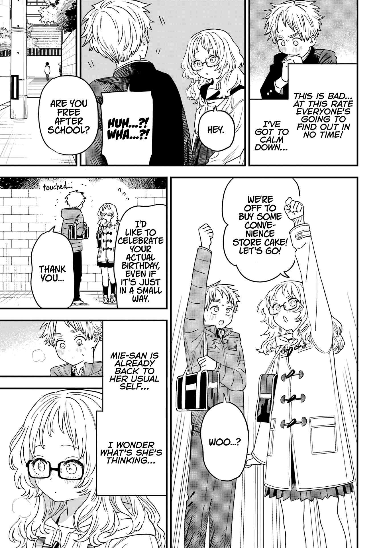 The Girl I Like Forgot Her Glasses chapter 96 page 8