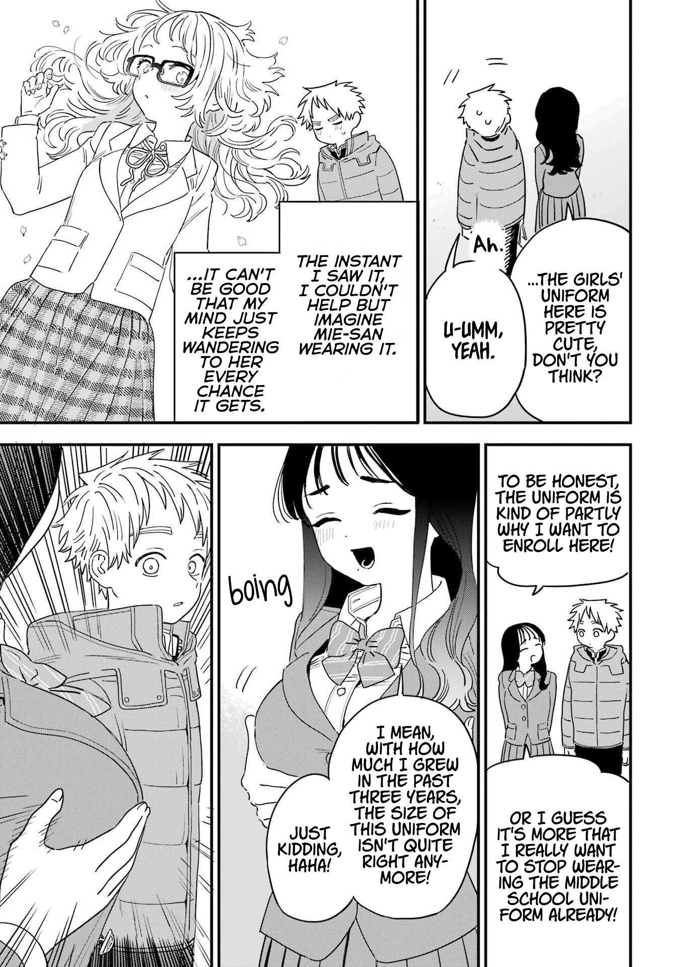 The Girl I Like Forgot Her Glasses chapter 98 page 9