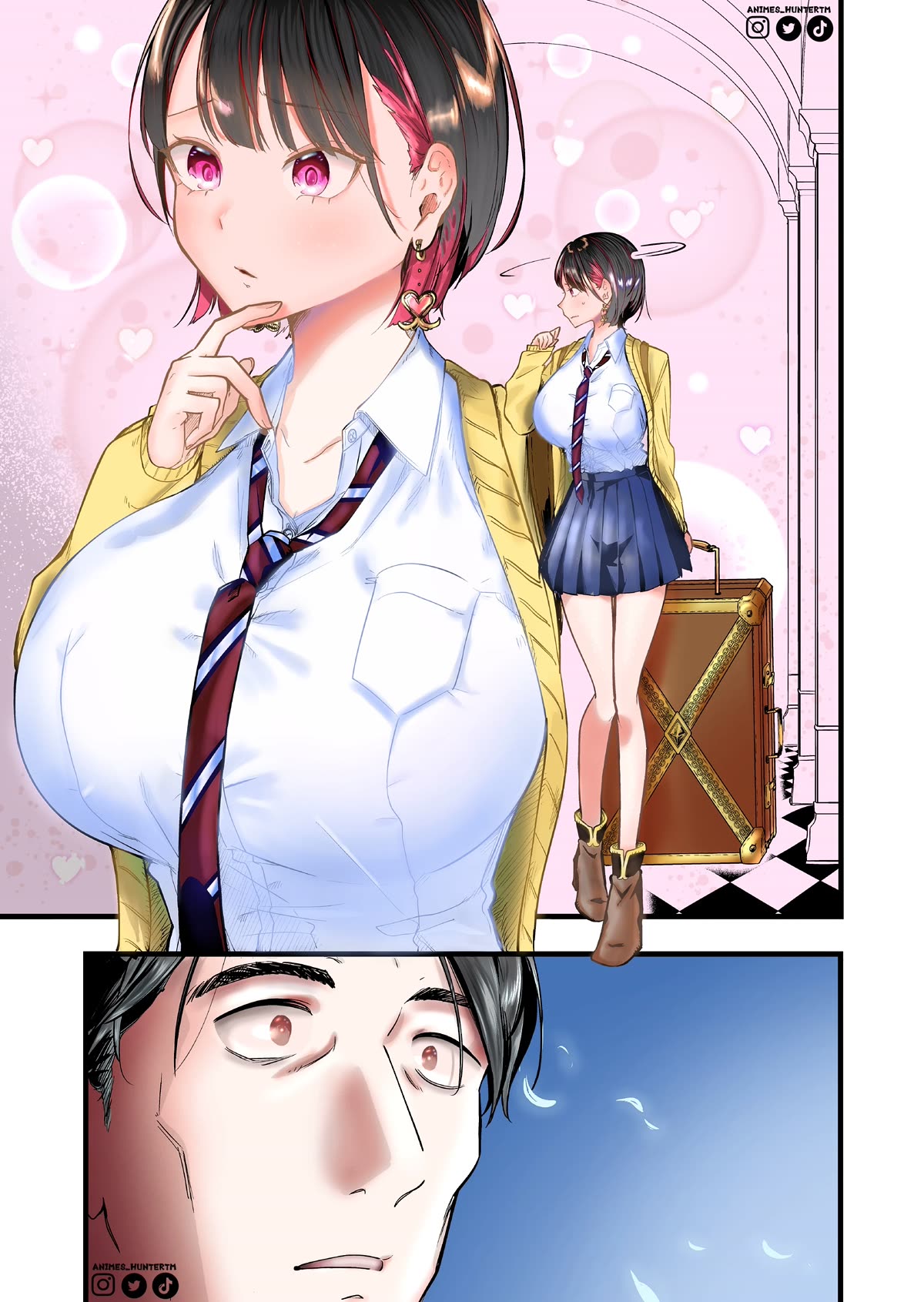 The Girl Monster I Saved chapter 1 page 8