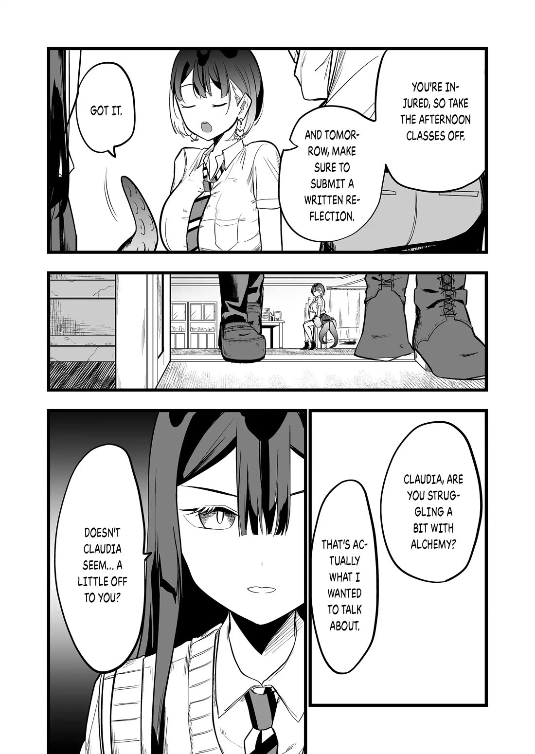 The Girl Monster I Saved chapter 28 page 4