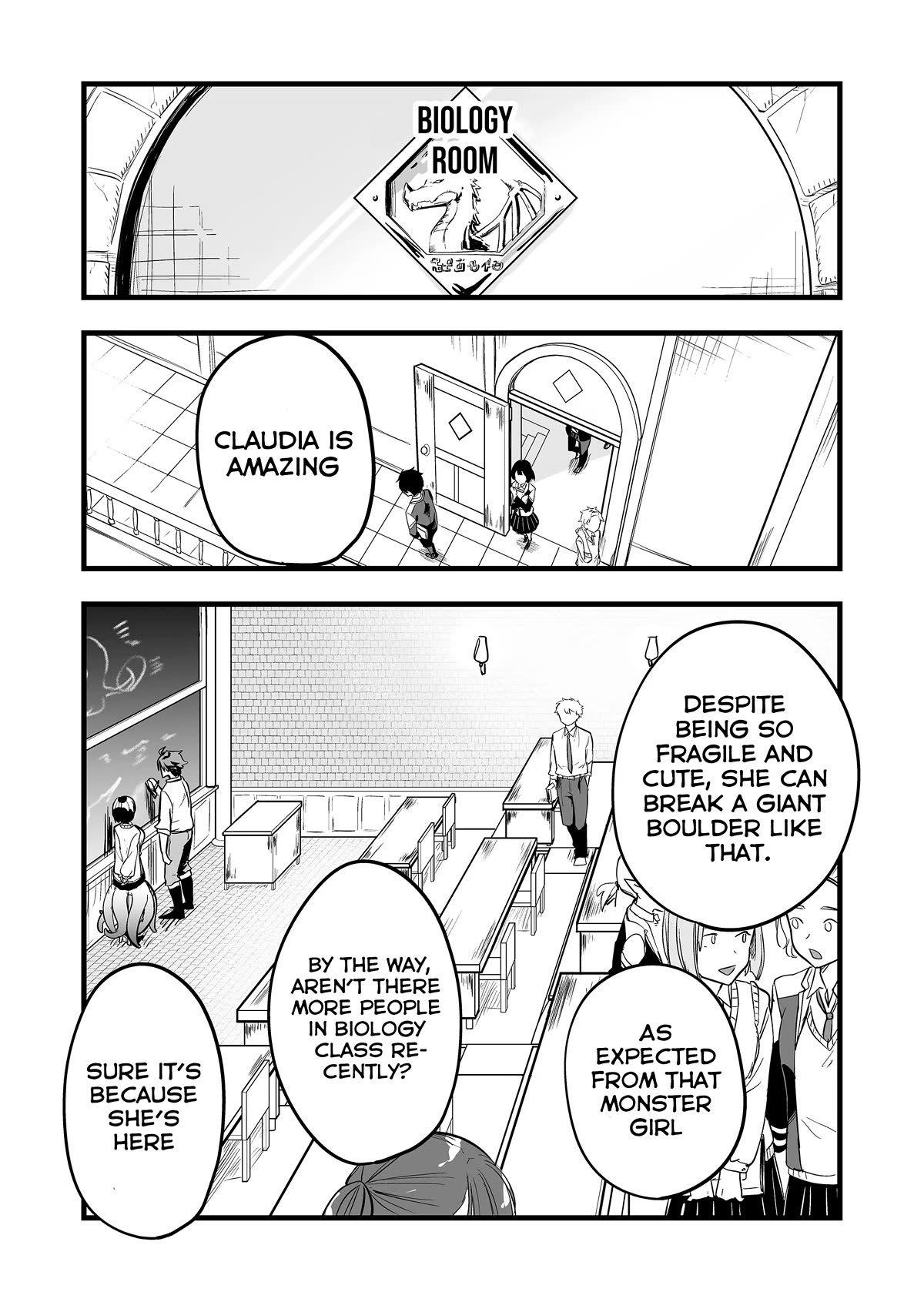 The Girl Monster I Saved chapter 3 page 4
