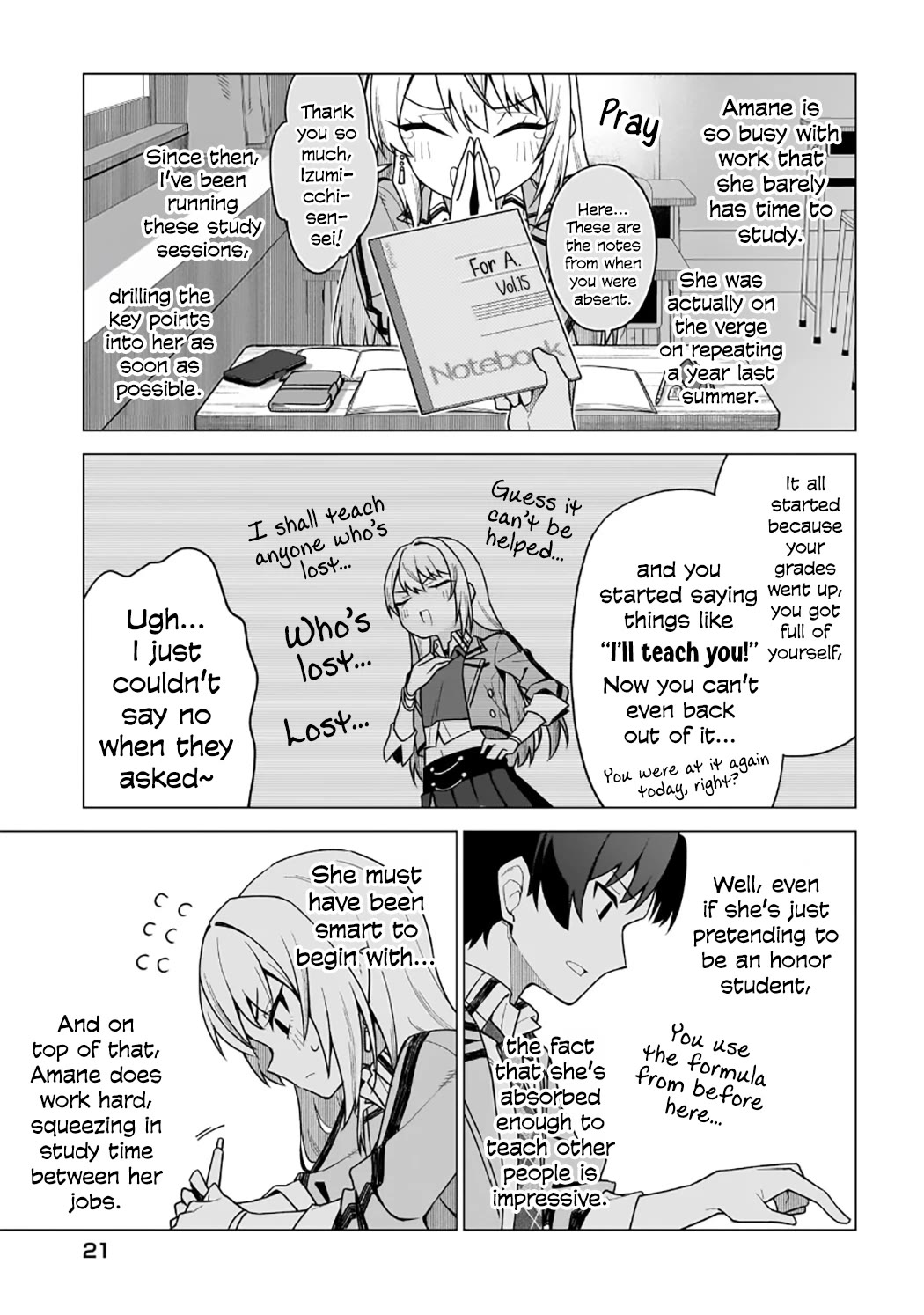 The Girl Who Can Properly Say "I Love You" is Unstoppable chapter 1 page 12
