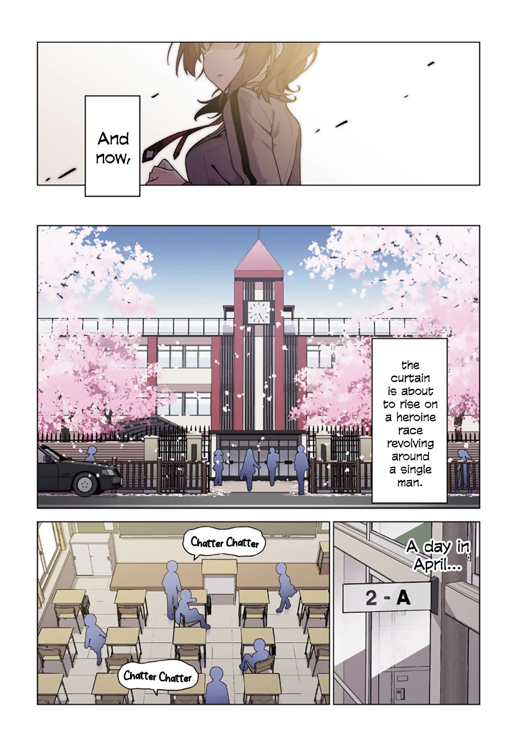 The Girl Who Can Properly Say "I Love You" is Unstoppable chapter 1 page 3