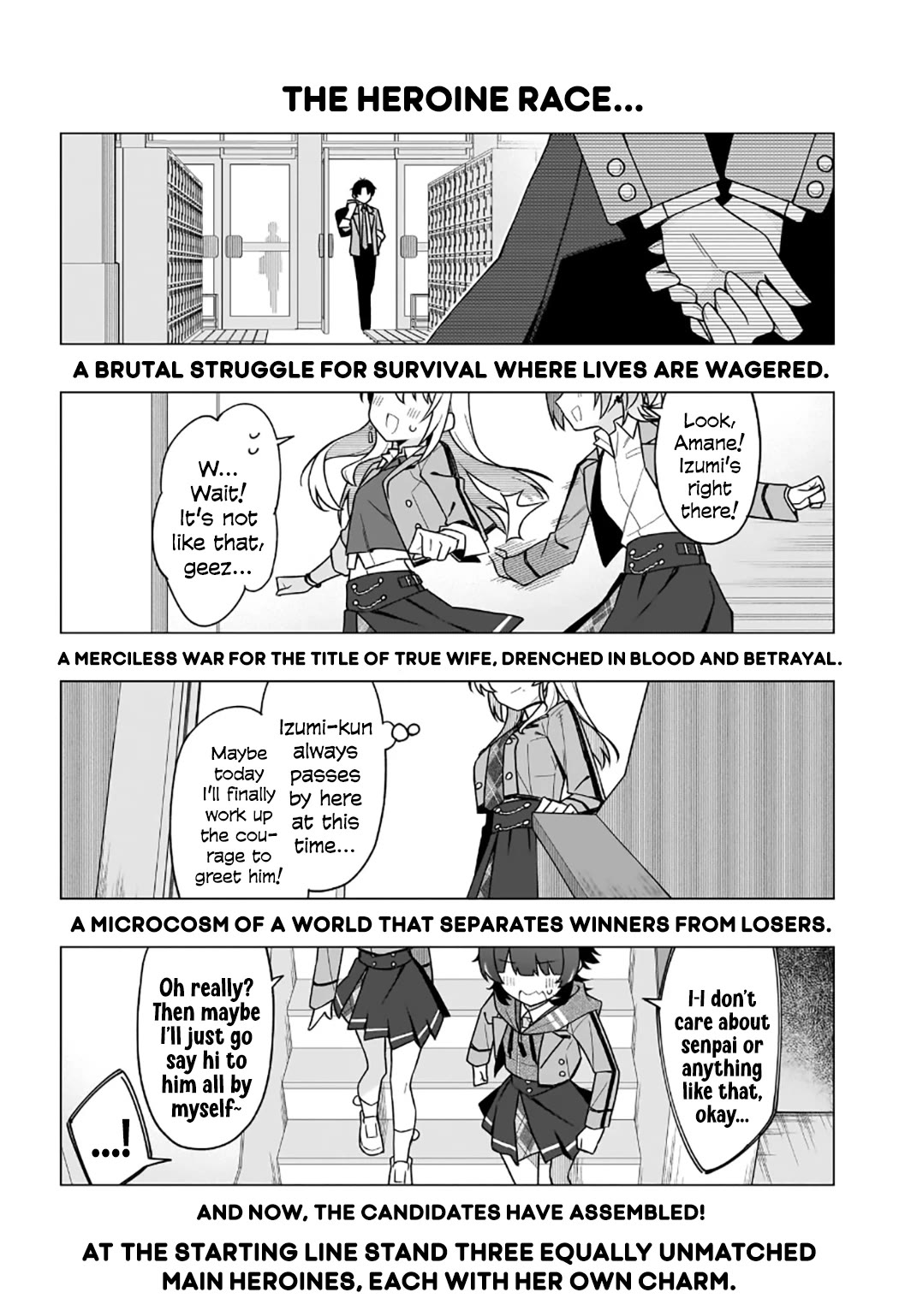 The Girl Who Can Properly Say "I Love You" is Unstoppable chapter 1 page 54