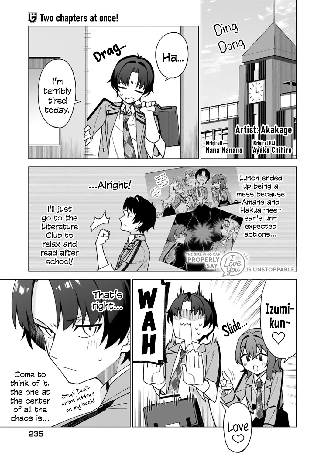 The Girl Who Can Properly Say "I Love You" is Unstoppable chapter 4 page 1