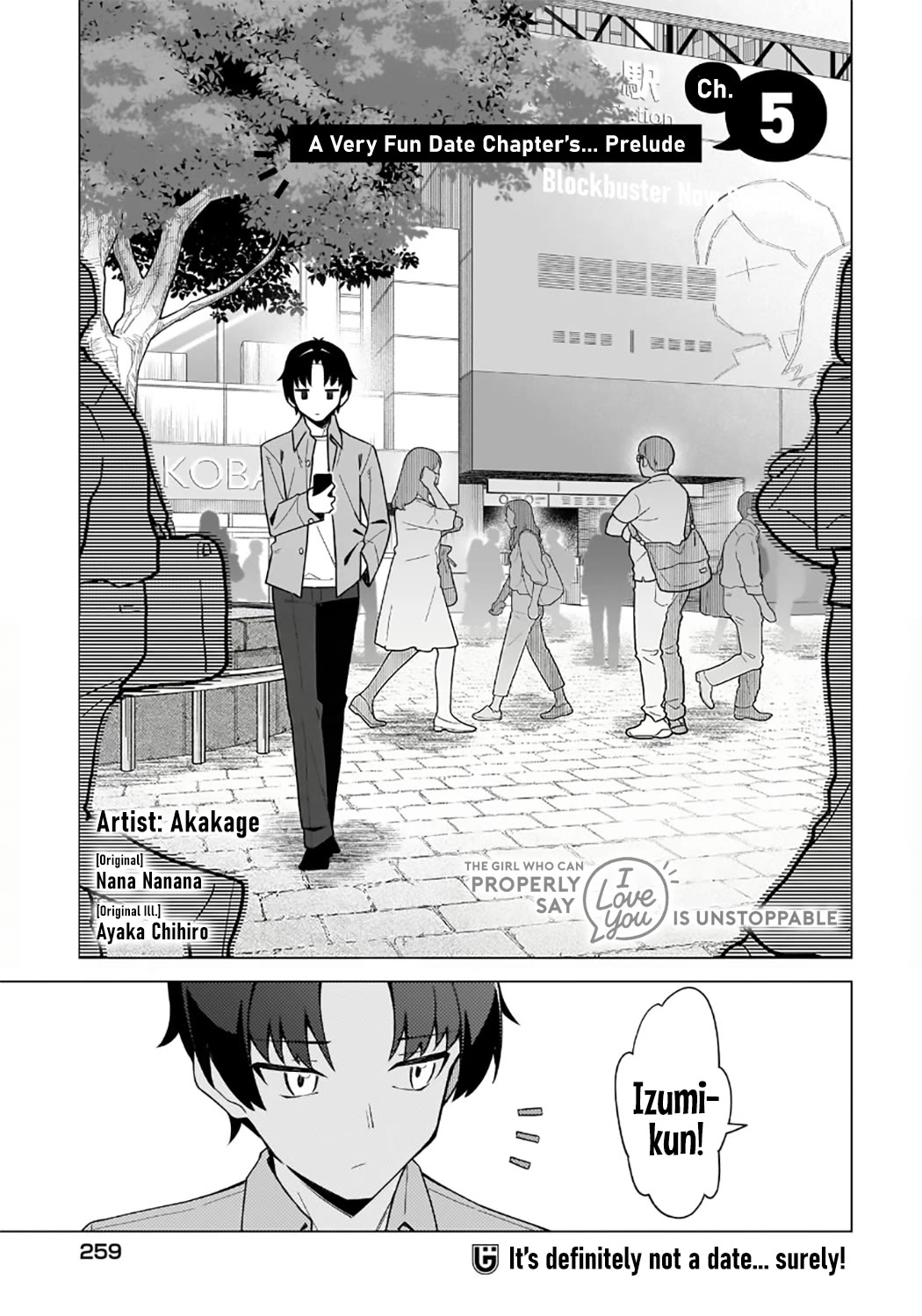 The Girl Who Can Properly Say "I Love You" is Unstoppable chapter 5 page 1